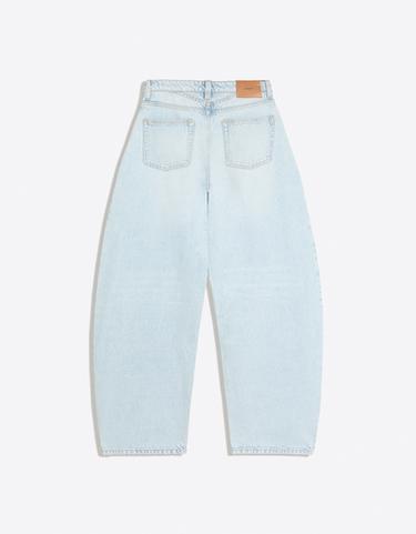 High-waist barrel jeans — Light blue 6