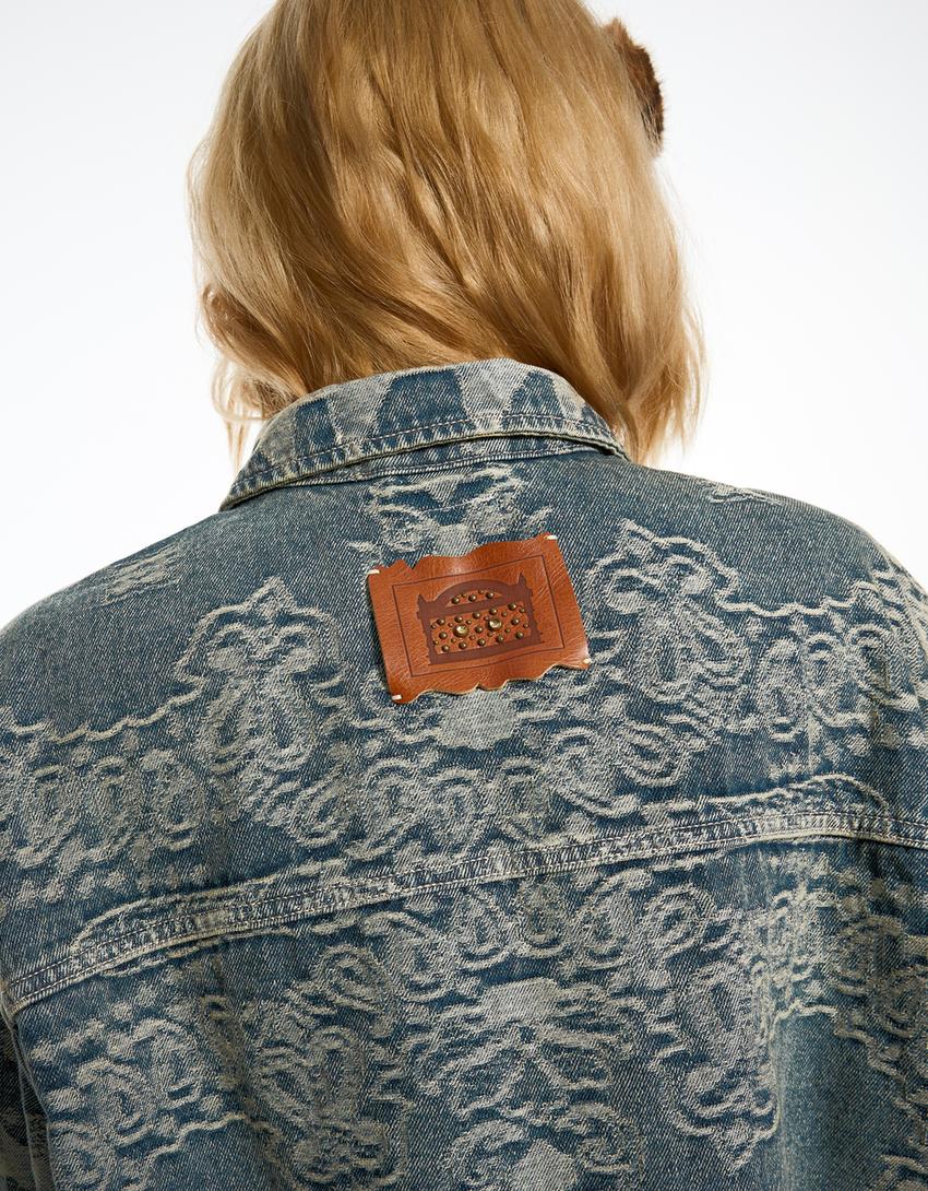 Denim jacket ARIES X BERSHKA-Light blue