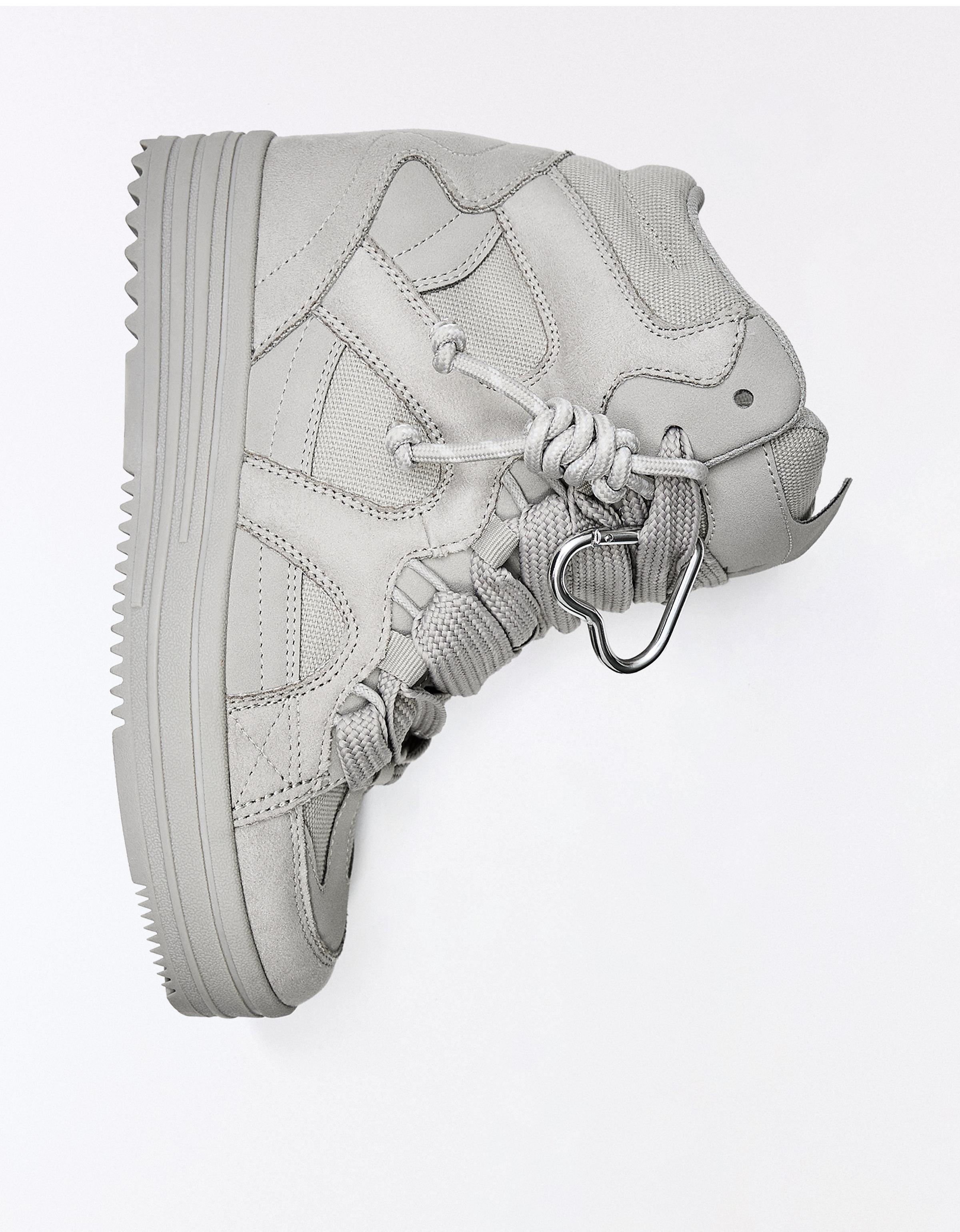 CHARM high-top trainers — Grey