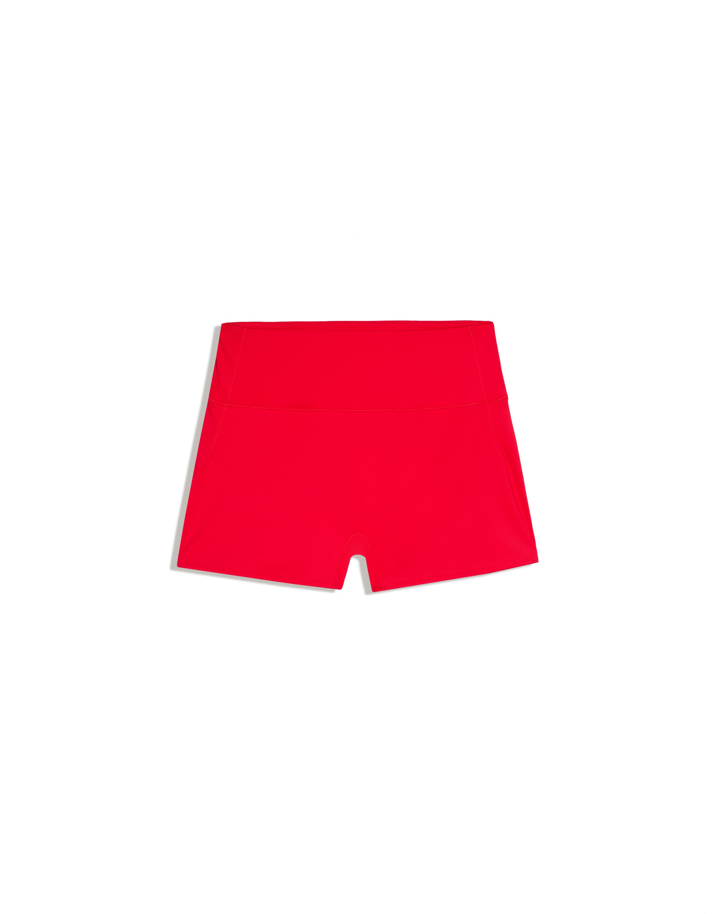 Breathable & Quick Dry technical fabric shorts — Red
