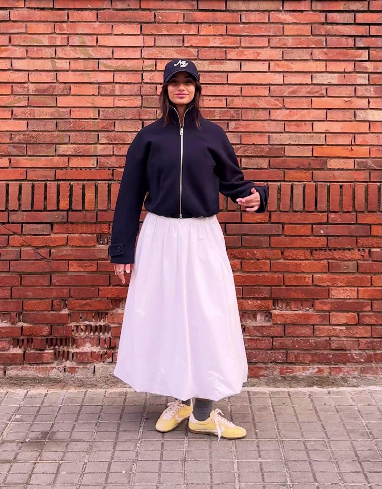 Balon midi etek - Görsel 19