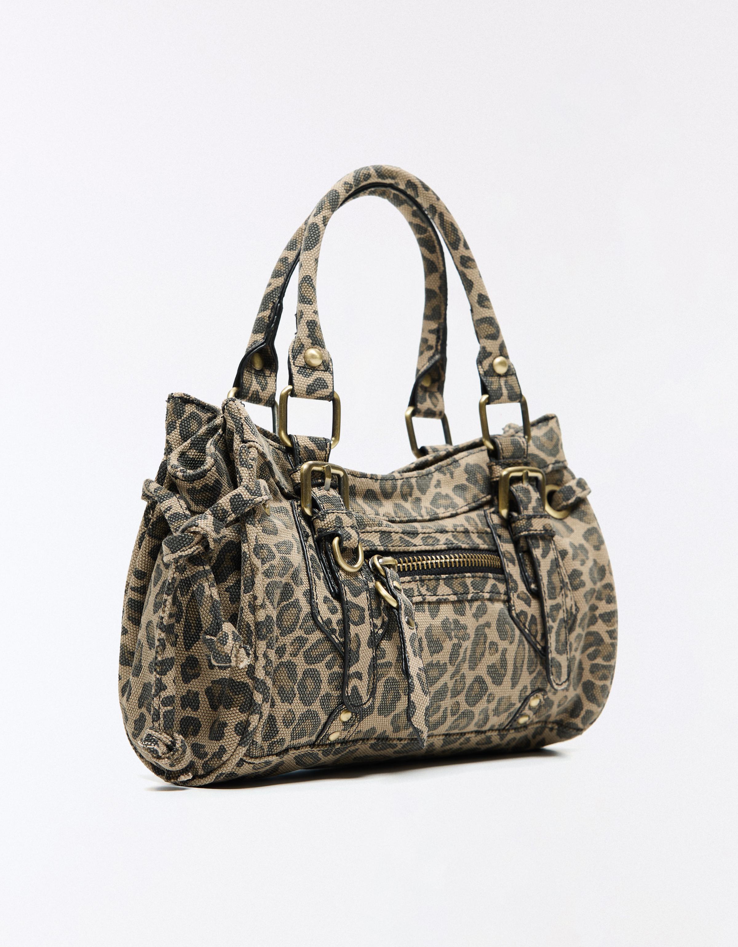 Mini buckle bag — Khaki
