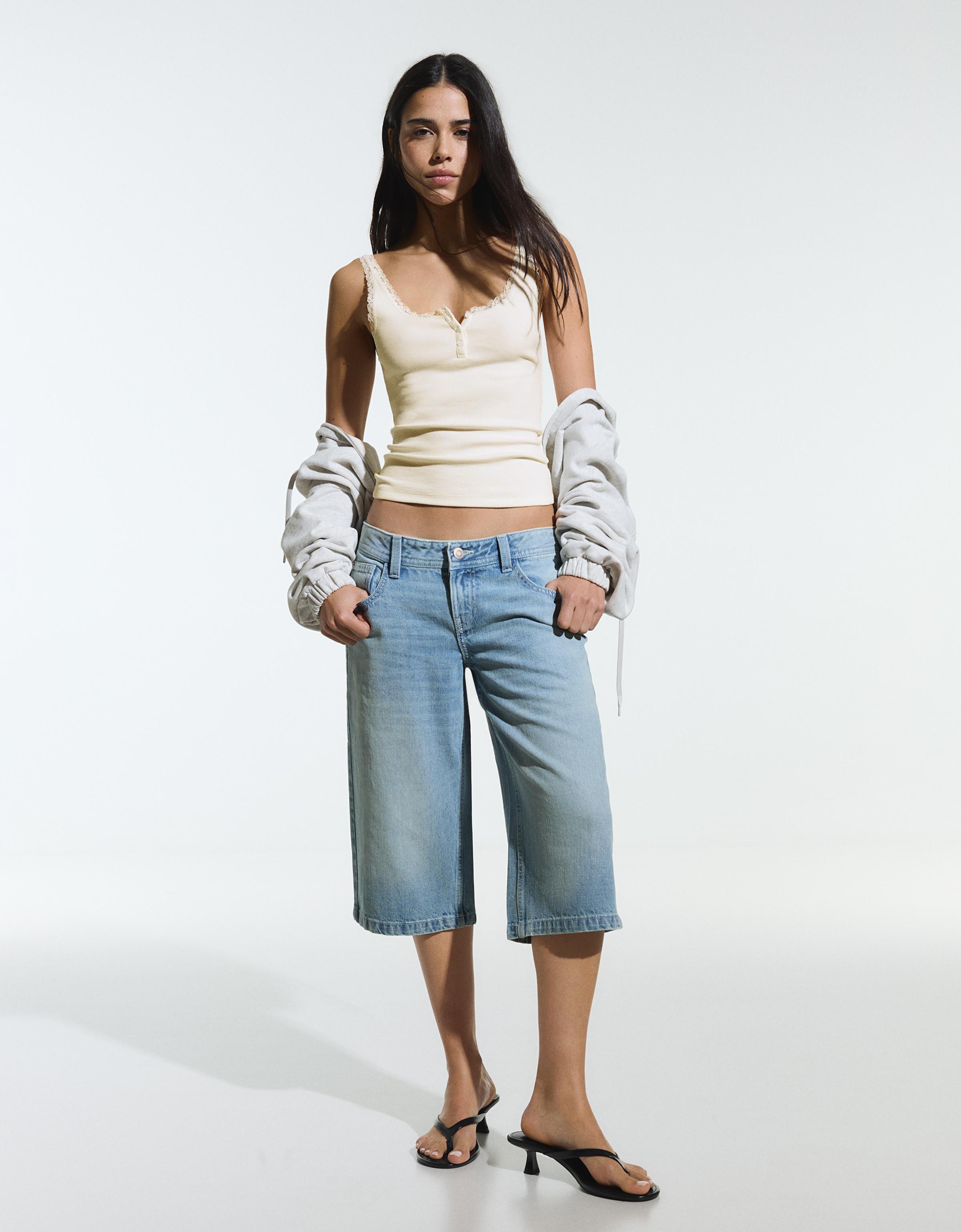 Düğmeli yaka askılı top - Görsel 29