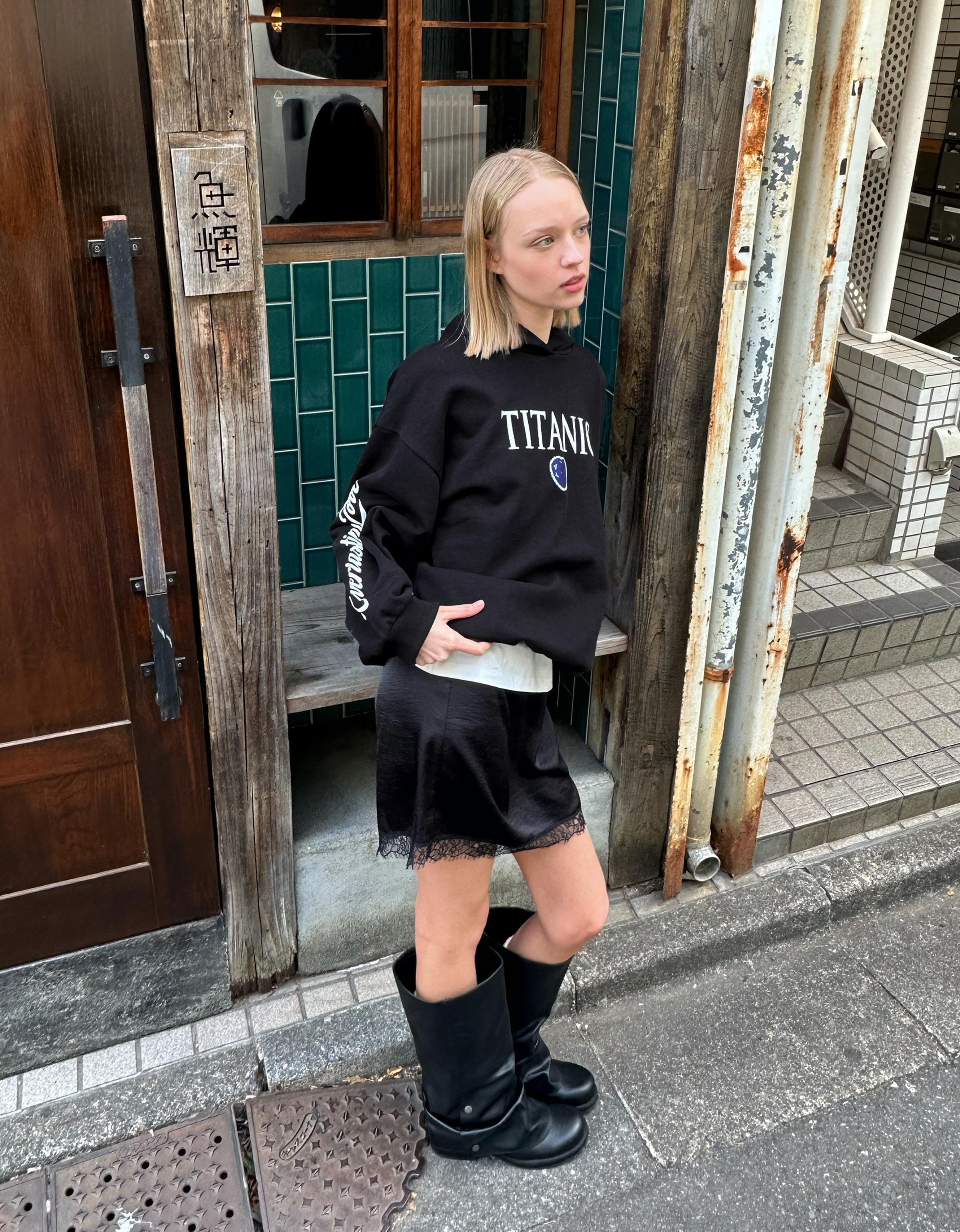 Saten midi etek - Görsel 32