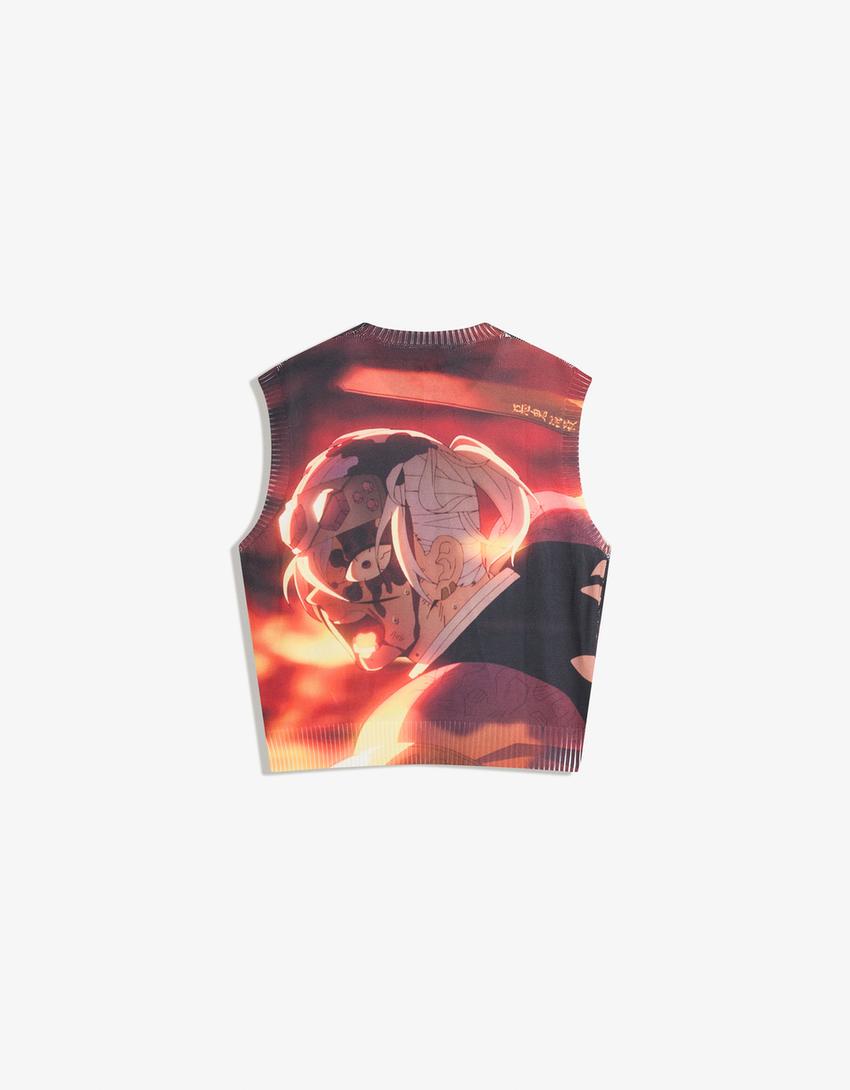 Demon Slayer vest-Black