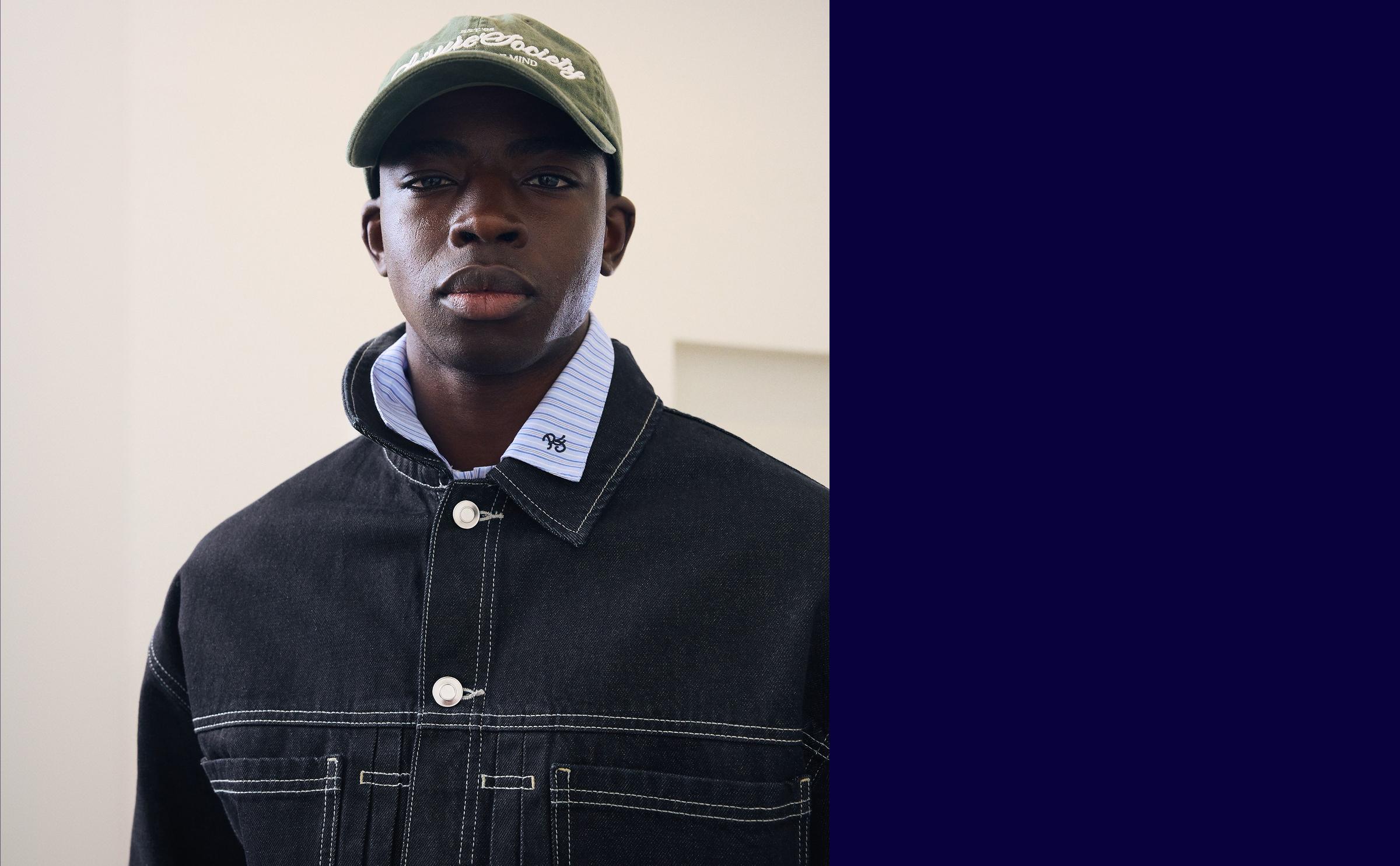 Denim jacket — Navy
