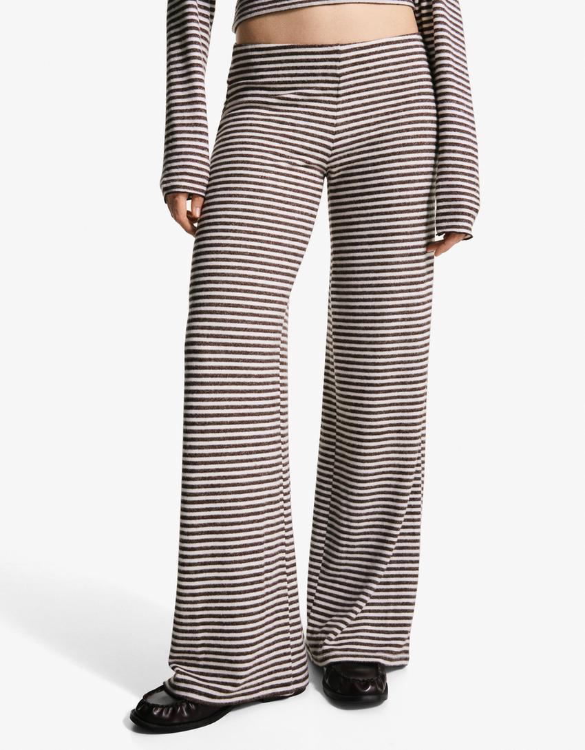 Knitted jumper and trousers set-Knitted jumper and trousers set