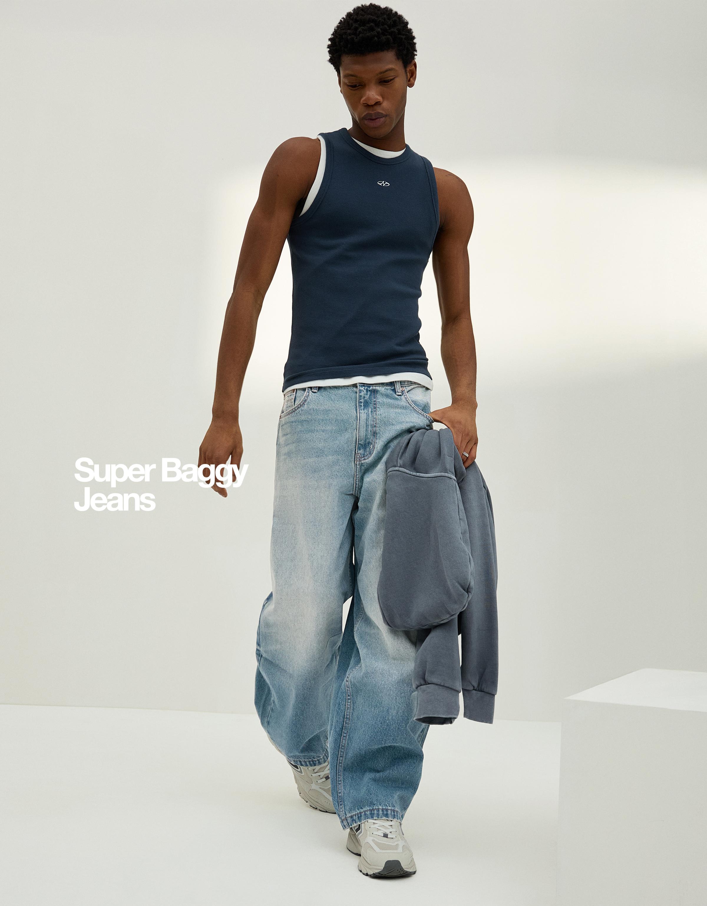 Super baggy fit jean - Görsel 37