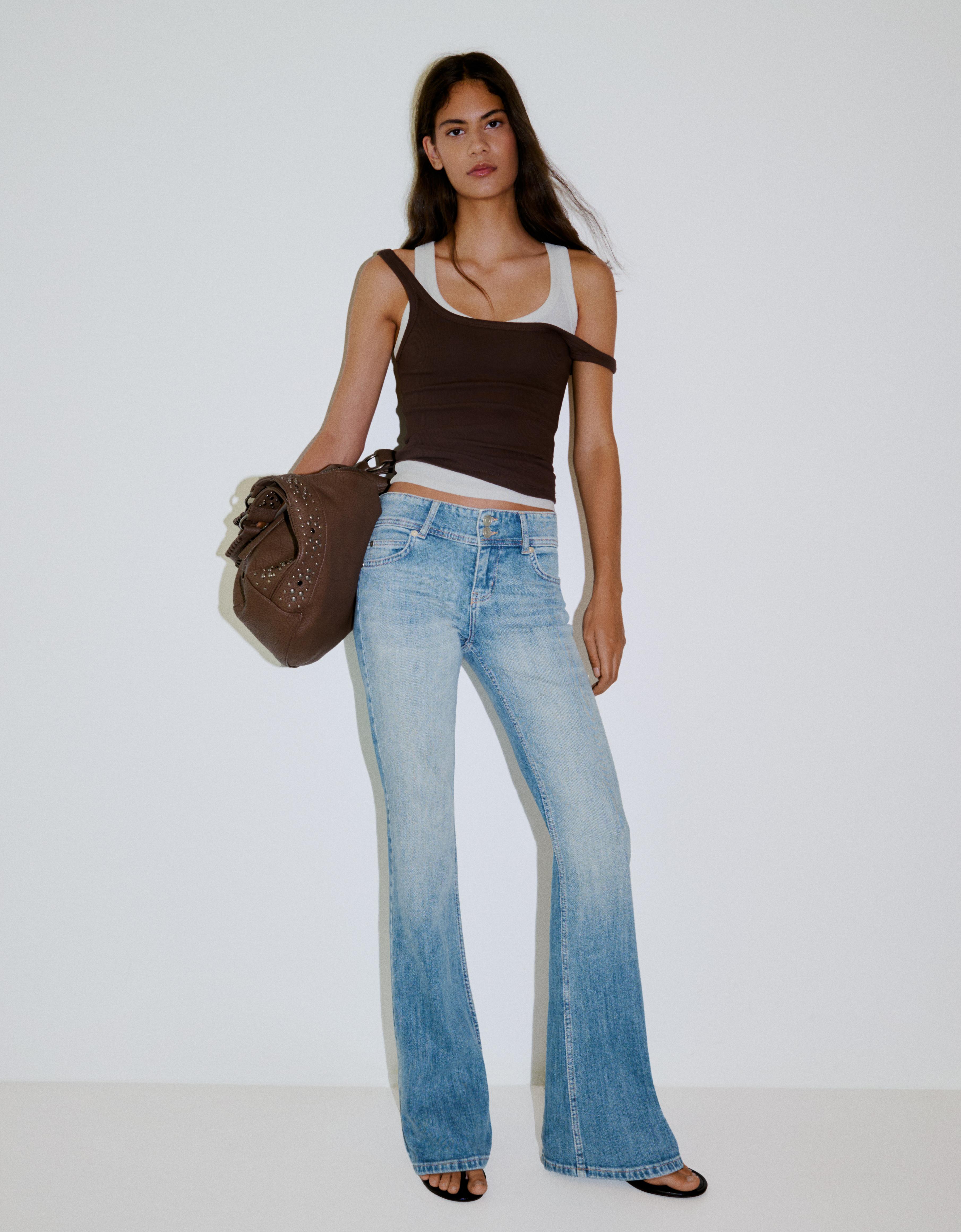 Boot-cut jeans — Light blue