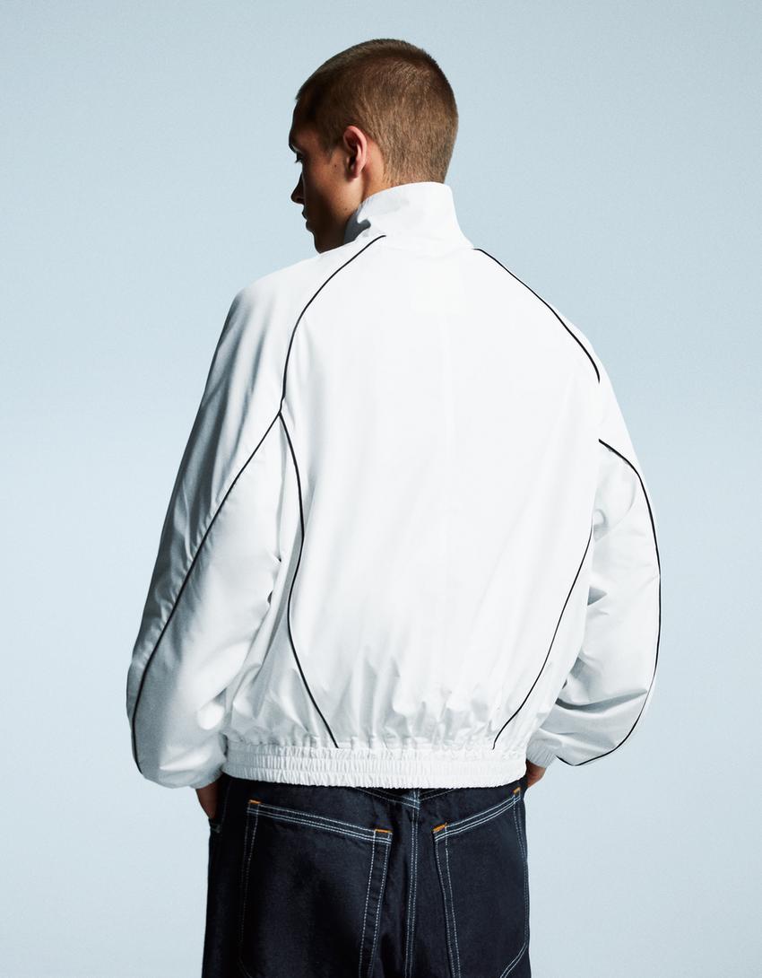 Cazadora técnica sport-Blanco