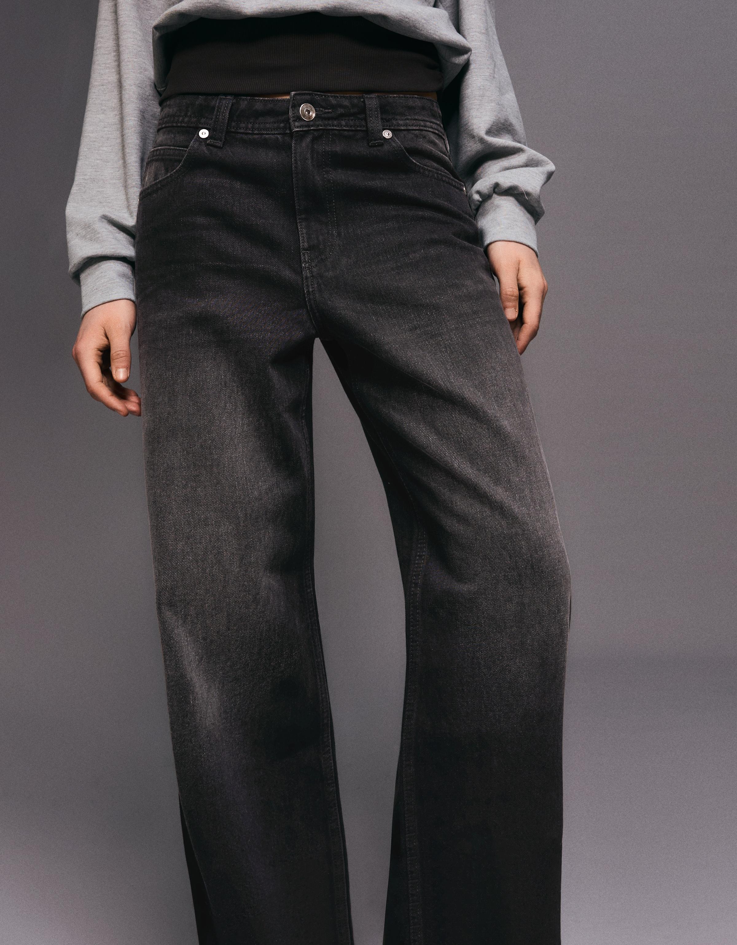 Baggy fit orta bel jean - Görsel 80