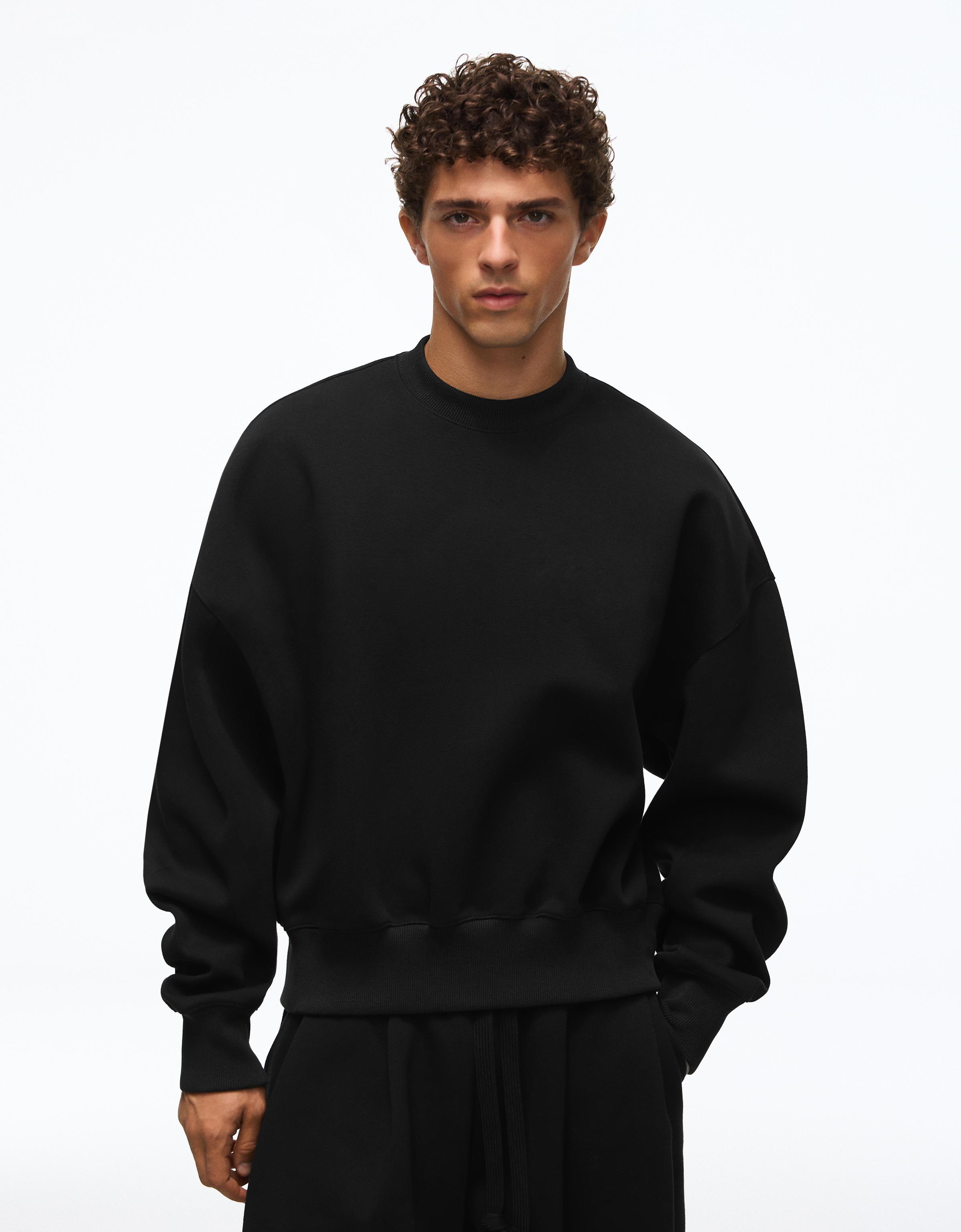 Bershka Bisiklet yaka sweatshirt görsel 8