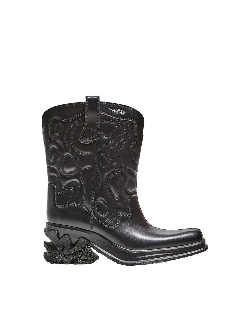 Bota tacón cowboy out of core-Negro-1