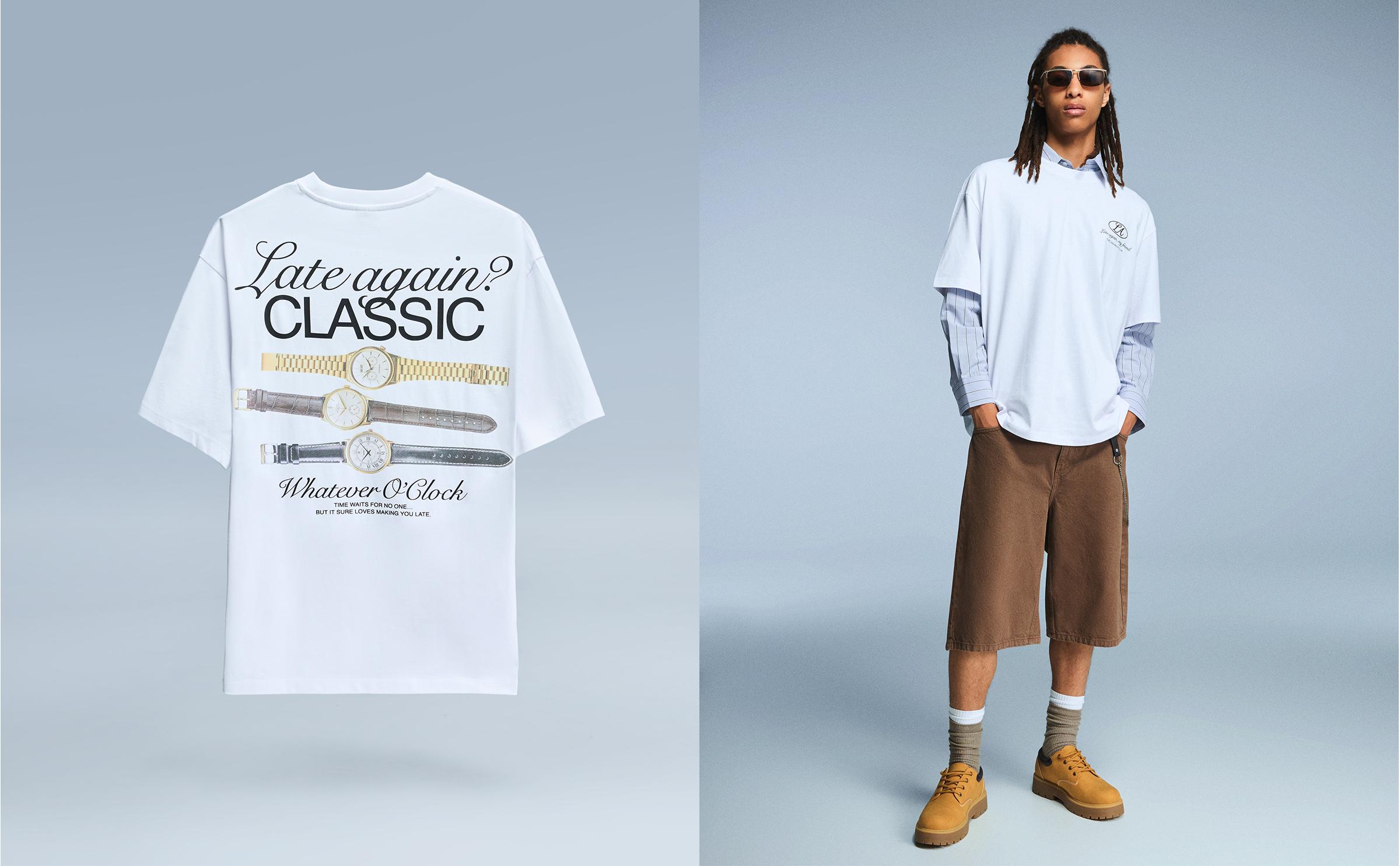 Short sleeve T-shirt with print