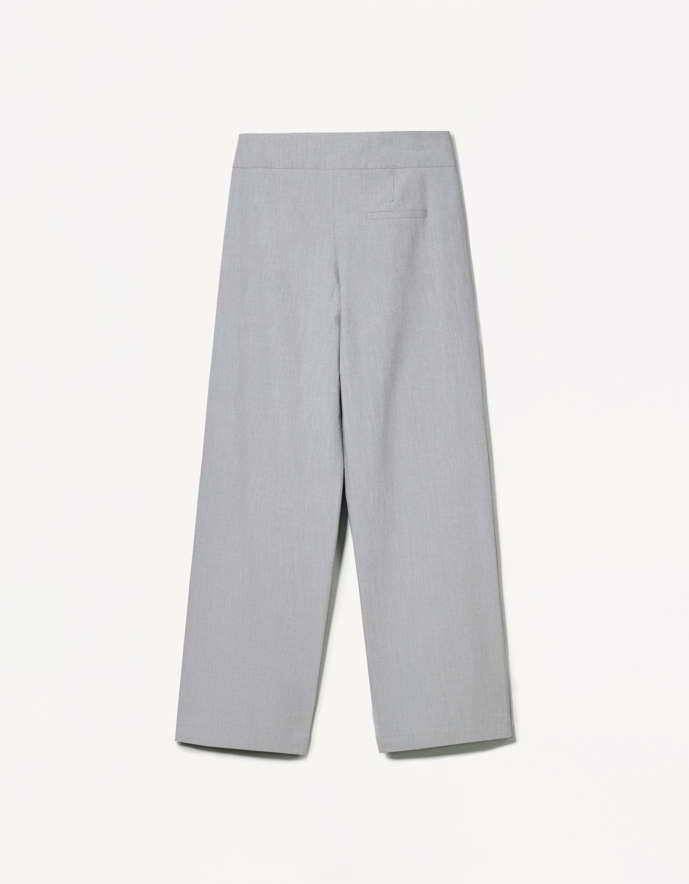 Darted pants with buckle - Pants - BSK Teen | Bershka
