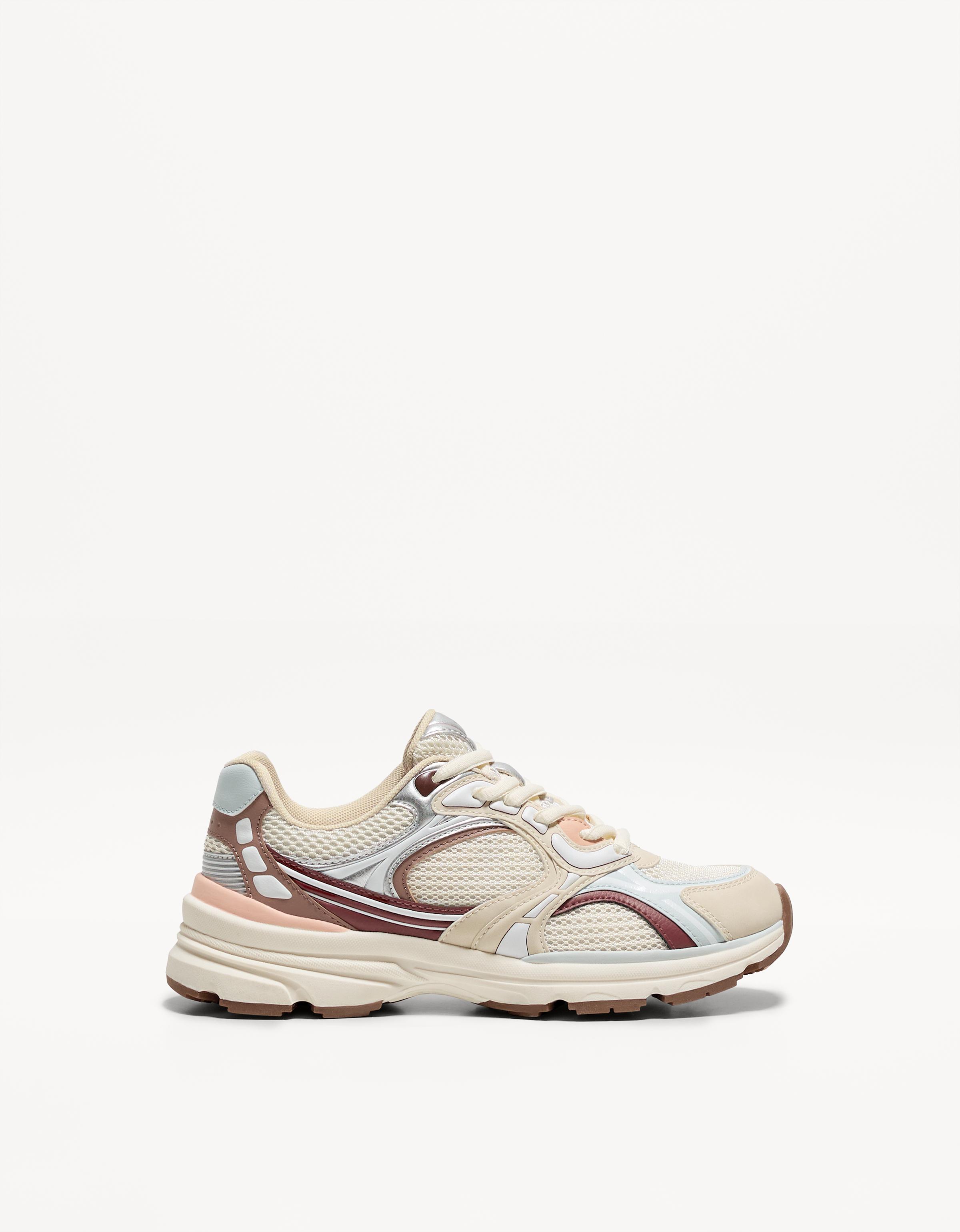 Bershka Sneaker Mit Kombinierter Sohle Damen 36 Kombiniert