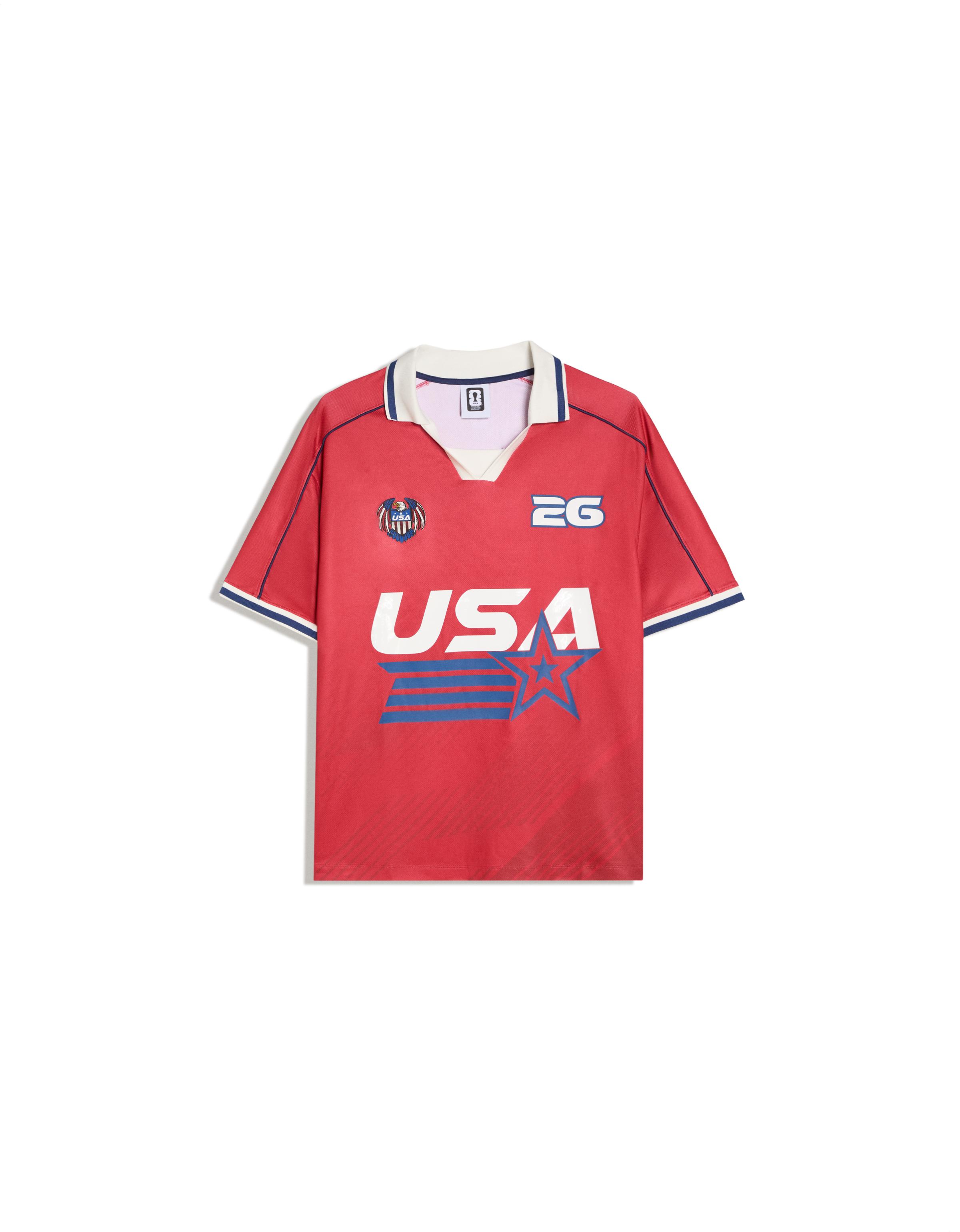 USA FIFA WORLD CUP™ short sleeve polo shirt — Red