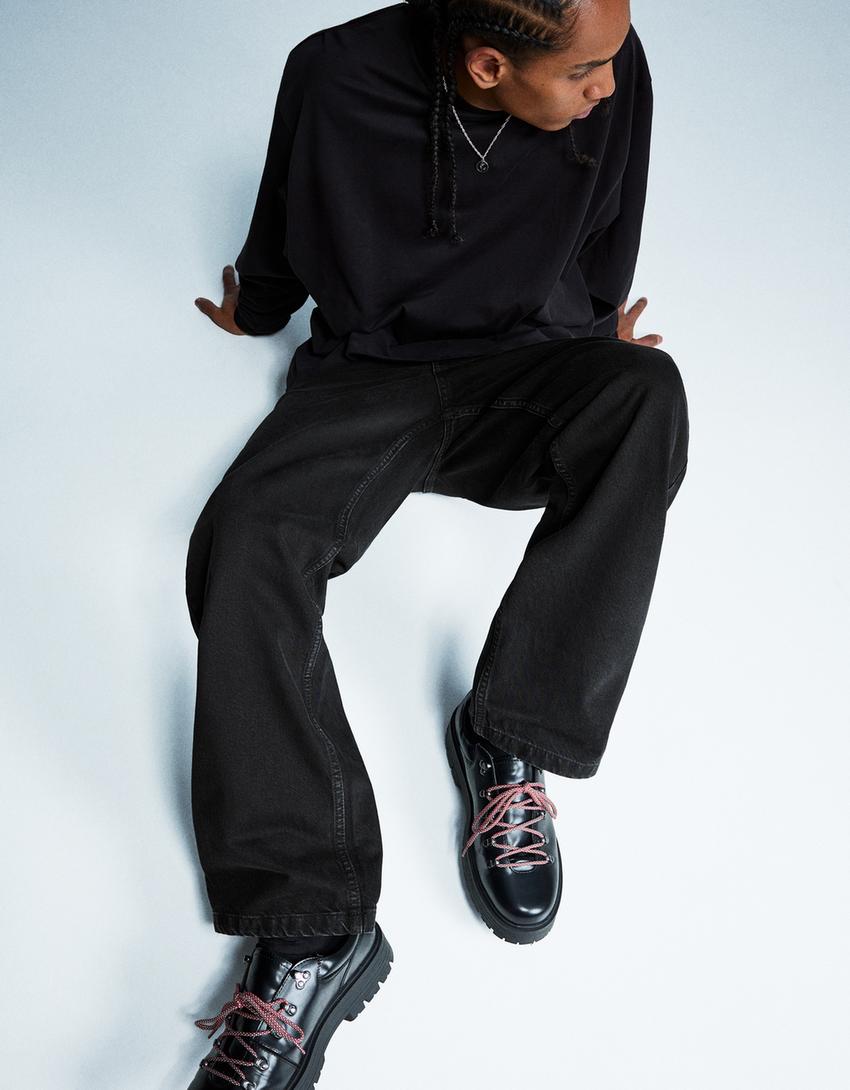 Baggy jeans-Black