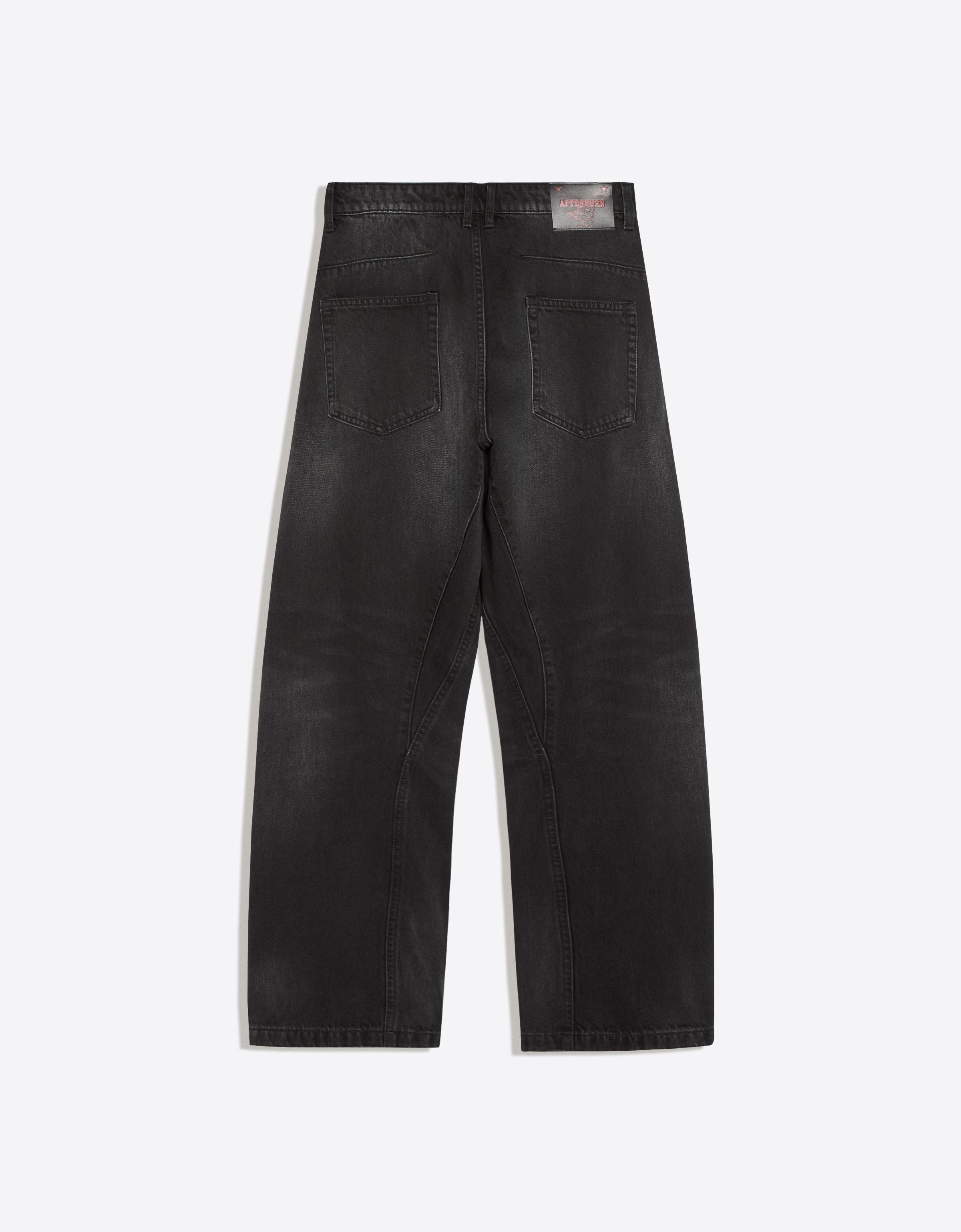 Twisted fit jeans — Black