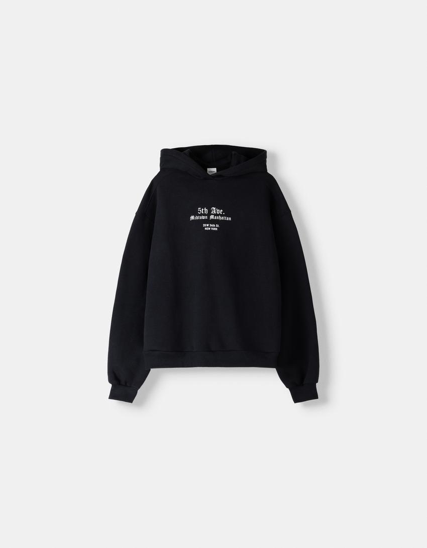 Sudadera Print Sudaderas De Bershka Mujer Sudaderas Aesthetic