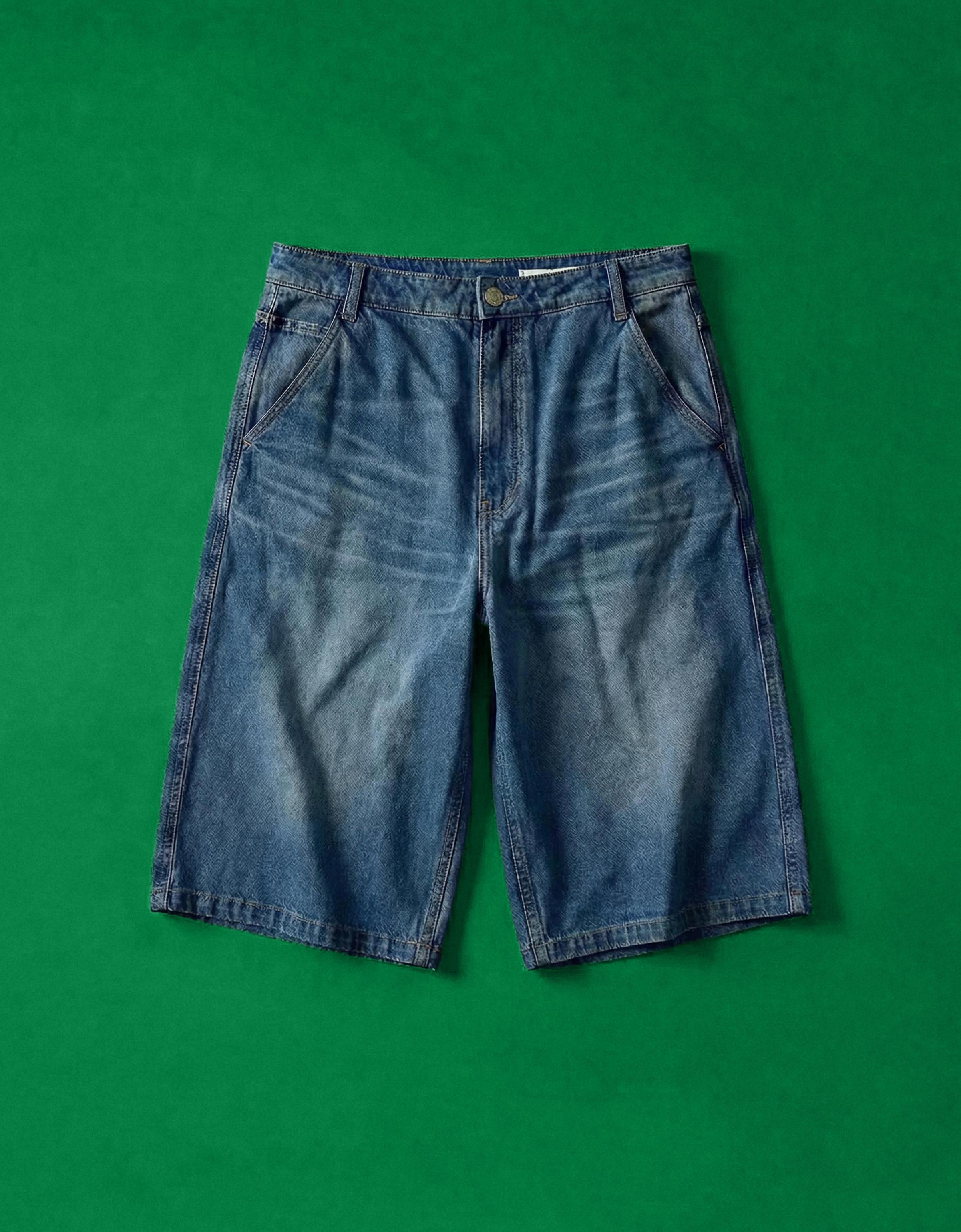 Skater denim bermuda - Görsel 171