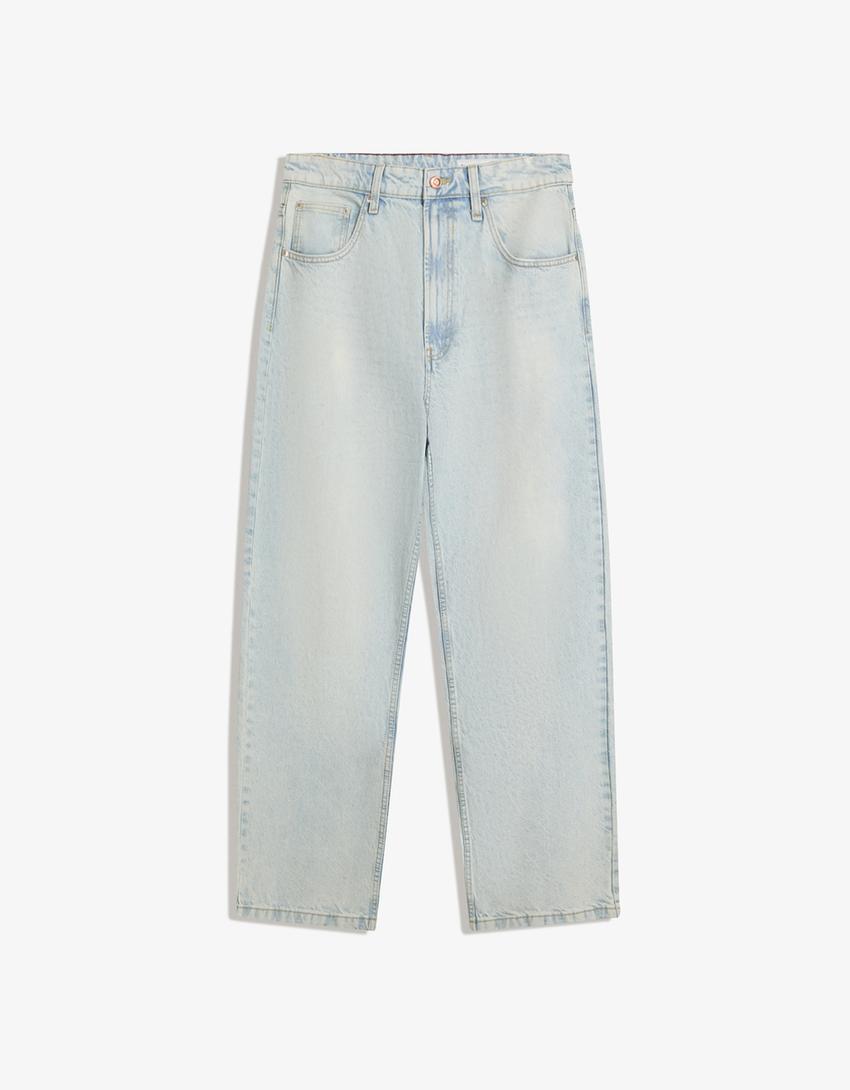 Baggy jeans-Lichtblauw