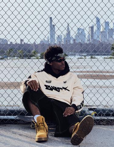 ZOO YORK X Bershka long sleeve technical T-shirt — Gold 3
