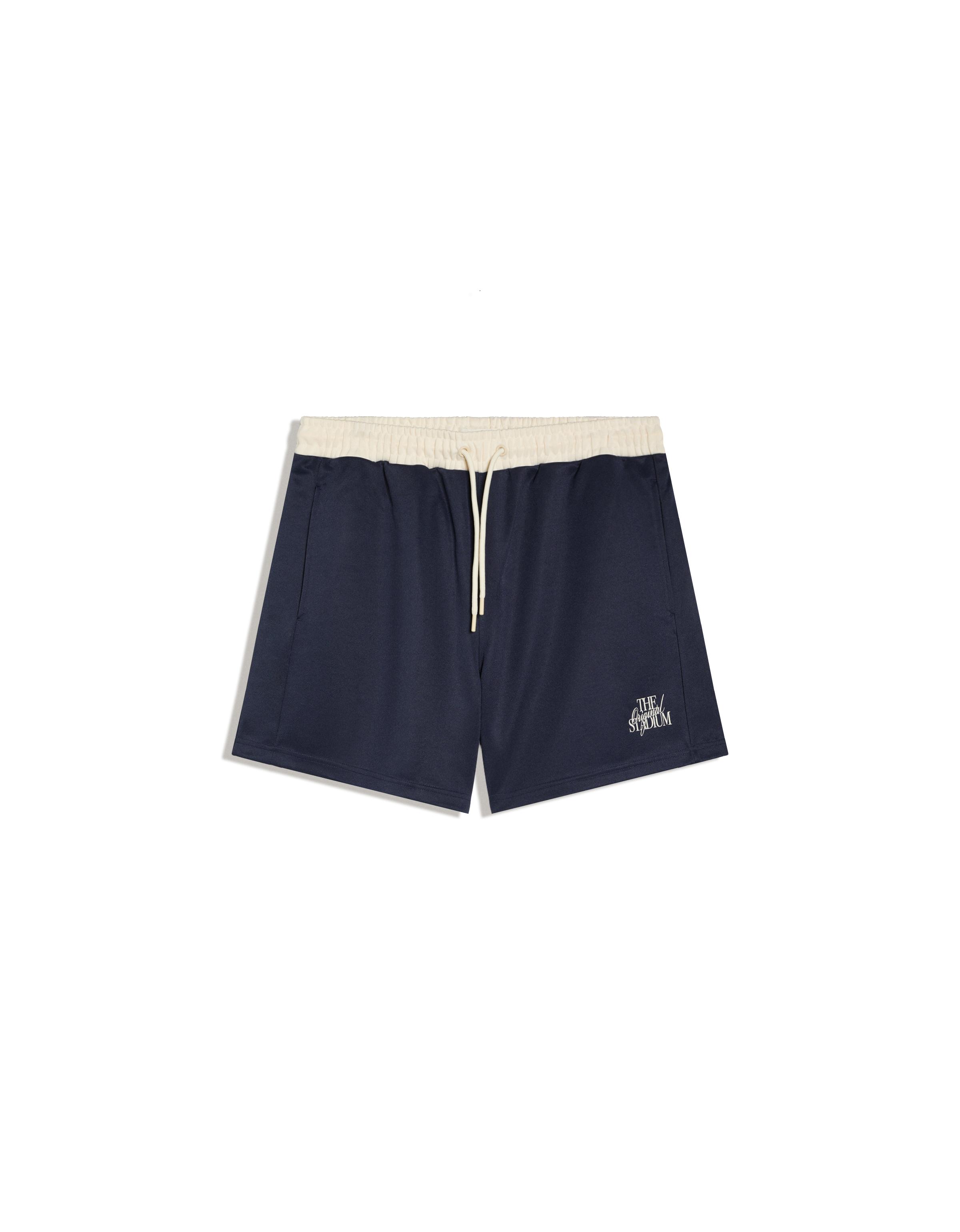 Short patch Bermuda shorts — Navy