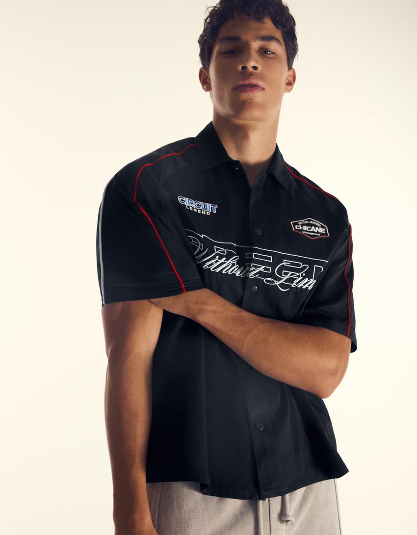 Camicia a maniche corte racing-Marino
