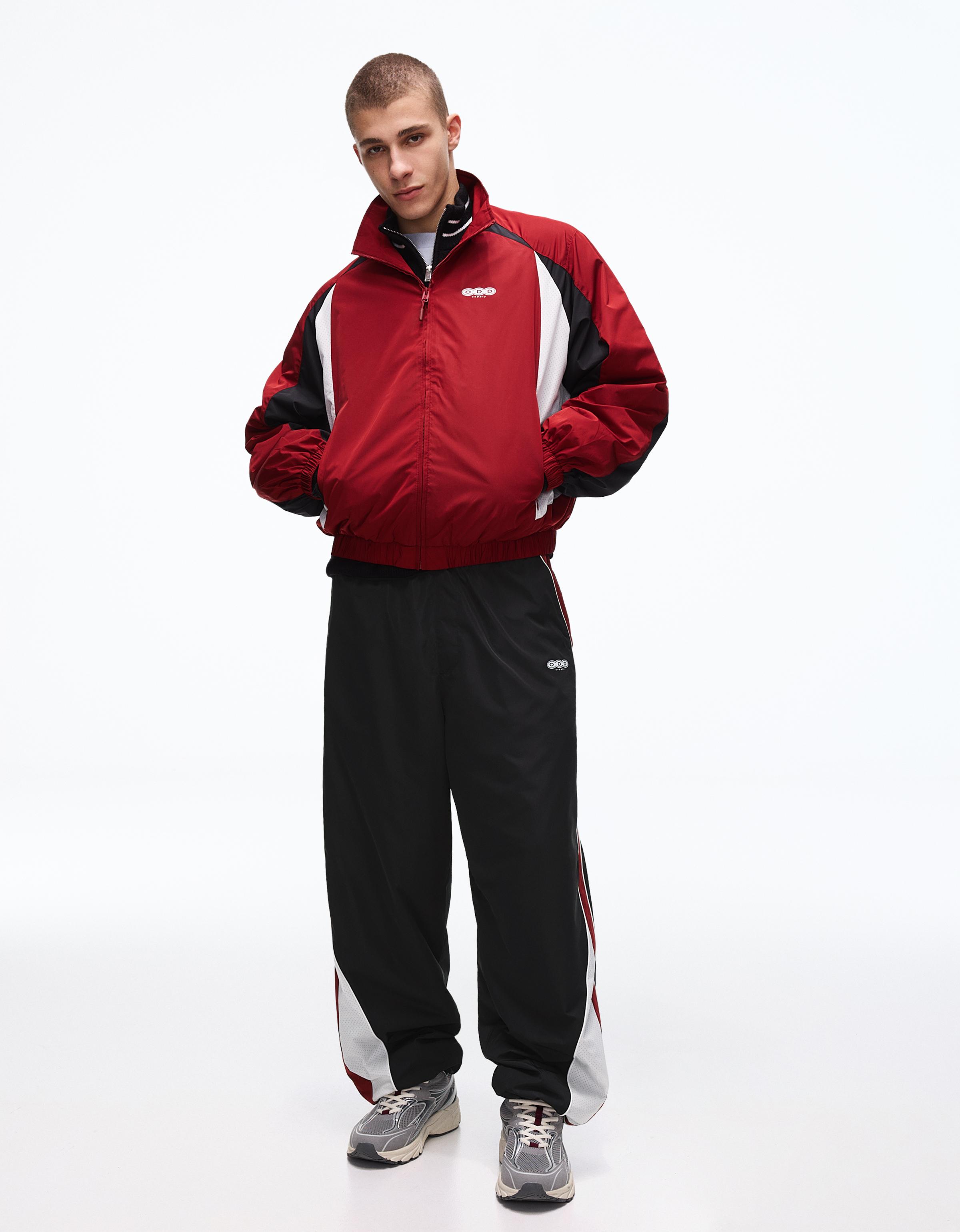 Teknik spor super baggy fit pantolon - Görsel 37