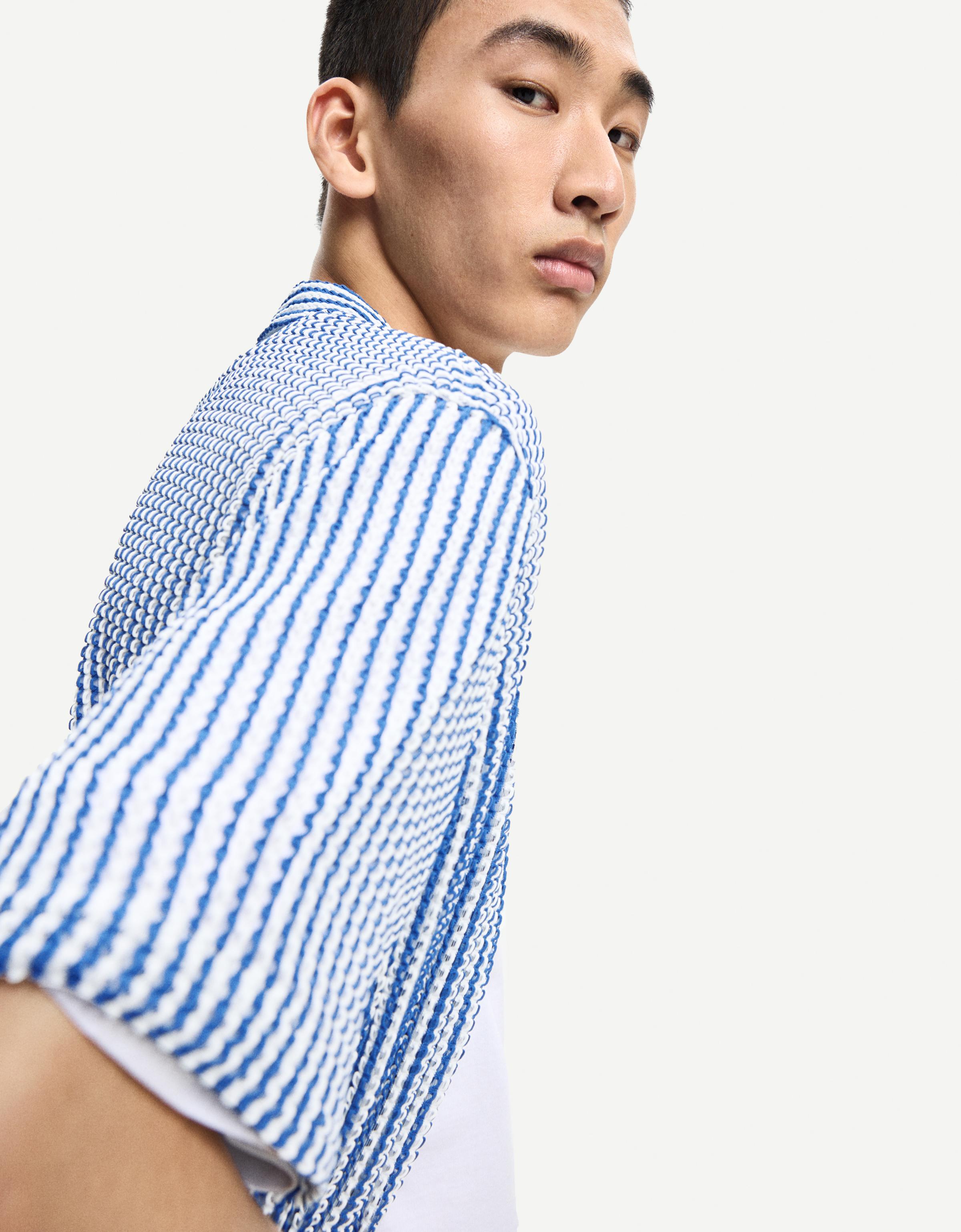現行✨️Striped Linen Short-Sleeve Shirt 14 LIMITED EDITION STRIPED LINEN SHIRT - striped | ZARA United