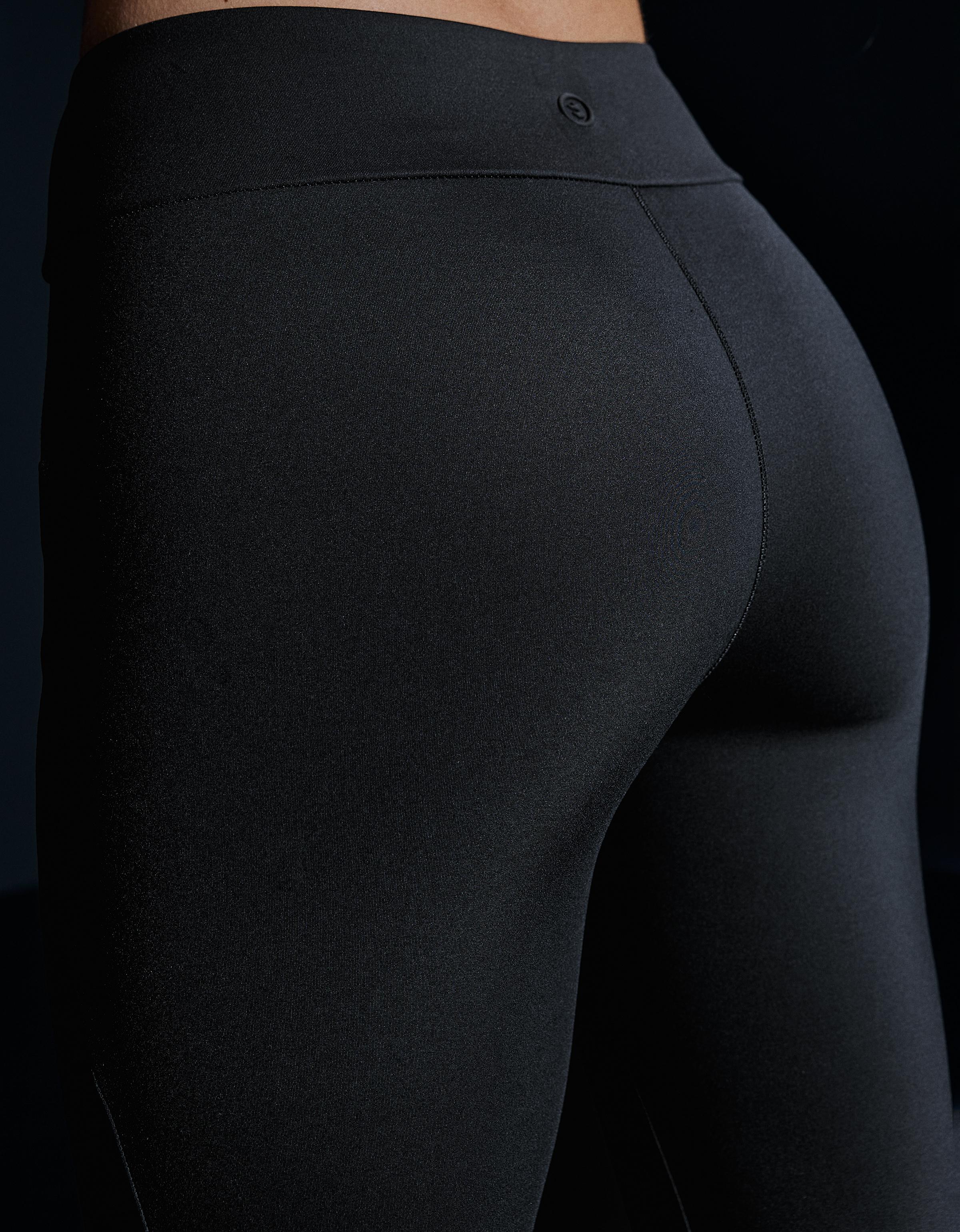 Breathable & Quick Dry flared technical trousers — Black