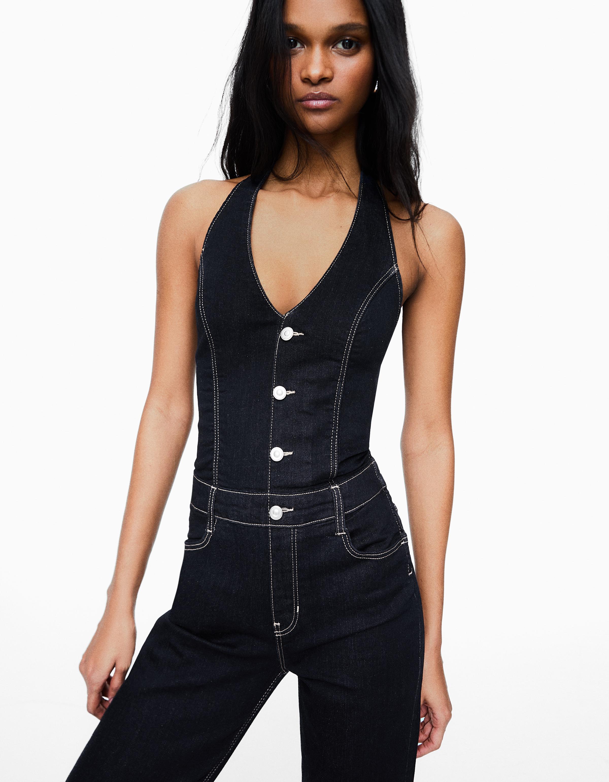 【スキニーデニム】8点セット！！！ZARA AZUL H＆M Bershka Denim jumpsuit - Dresses and jumpsuits - Women | Bershka