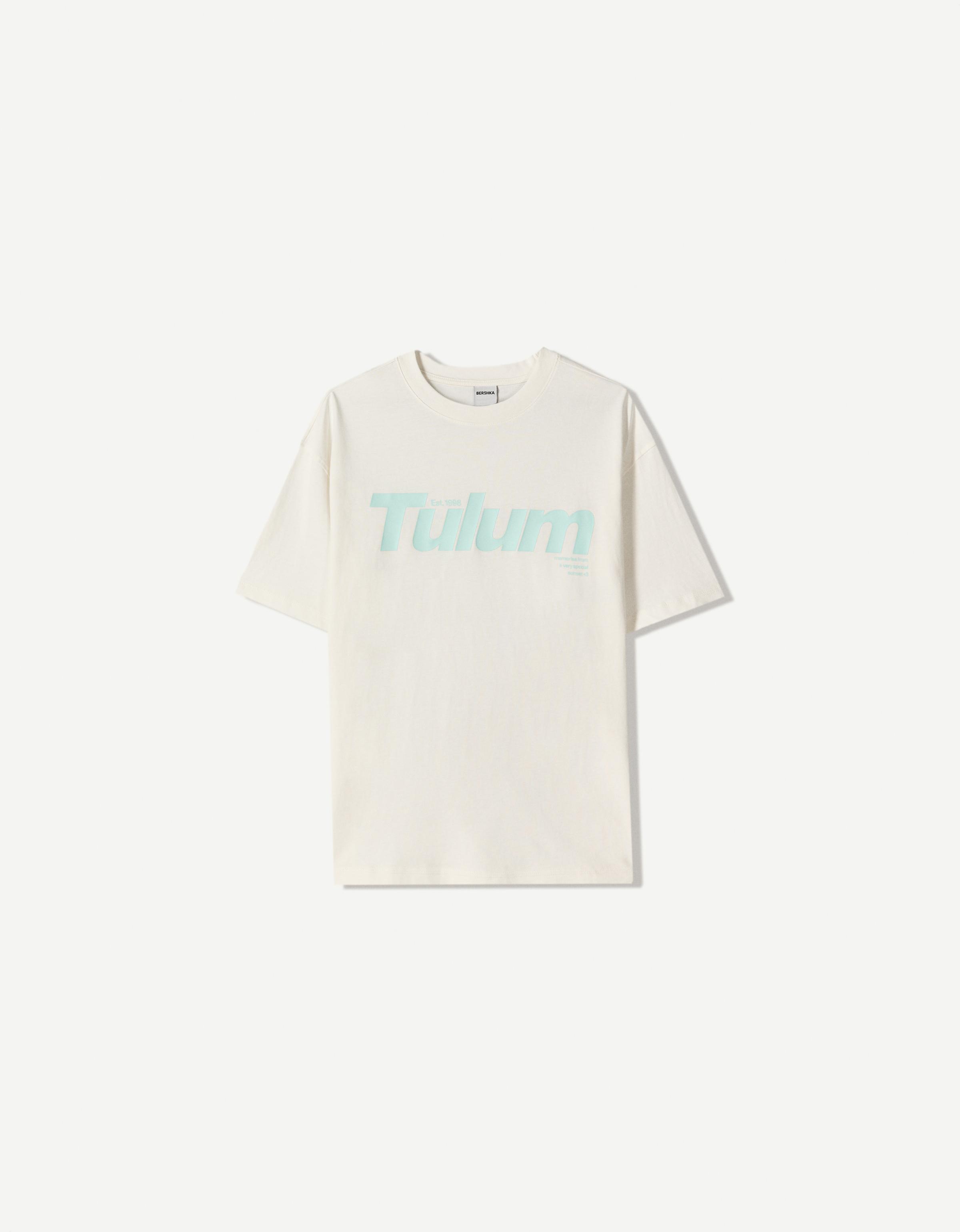 Short sleeve T-shirt with print - Tees and Tops - BSK Teen