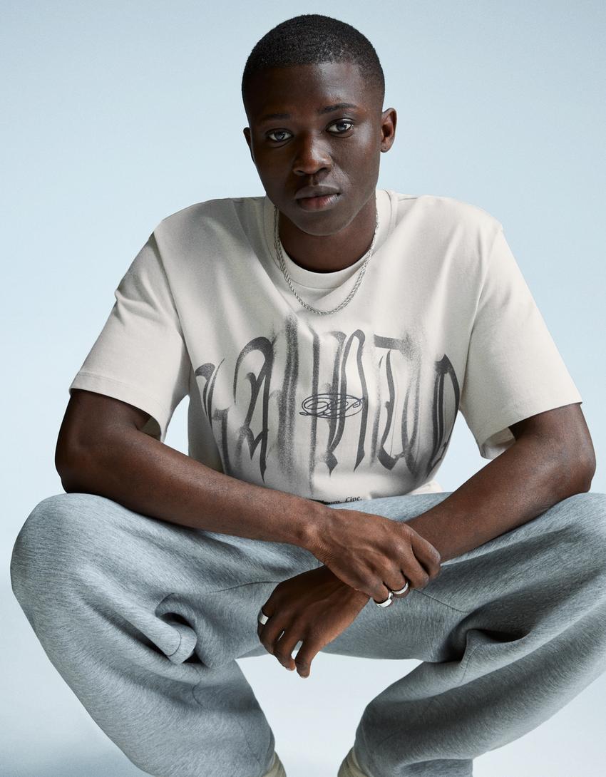 T-Shirt mit Print-Camel