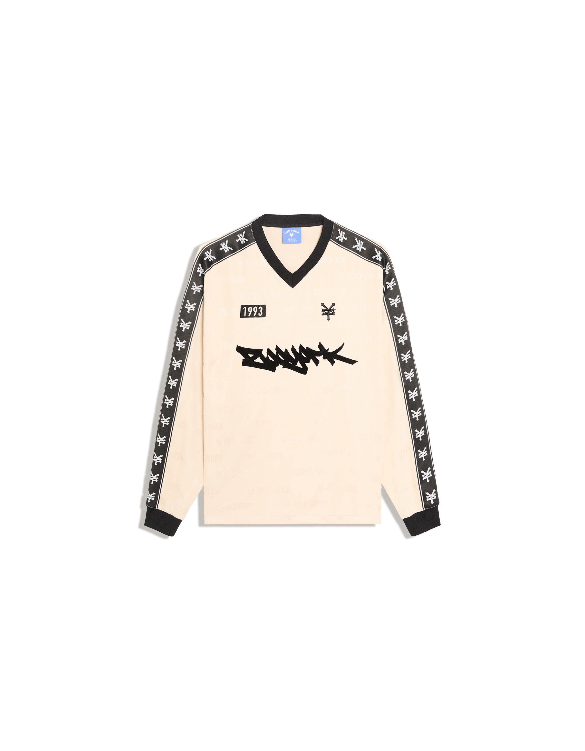 ZOO YORK X BERSHKA long sleeve technical T-shirt — Gold