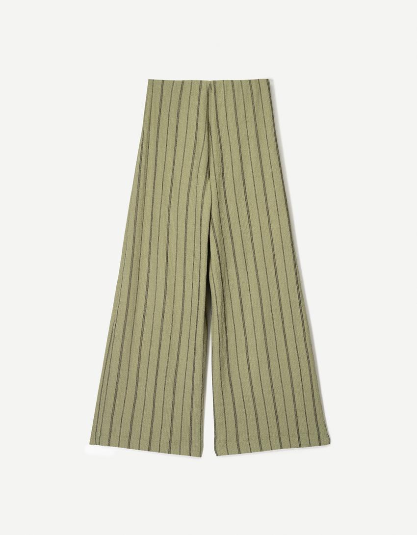 Pantalón bámbula-Kaki
