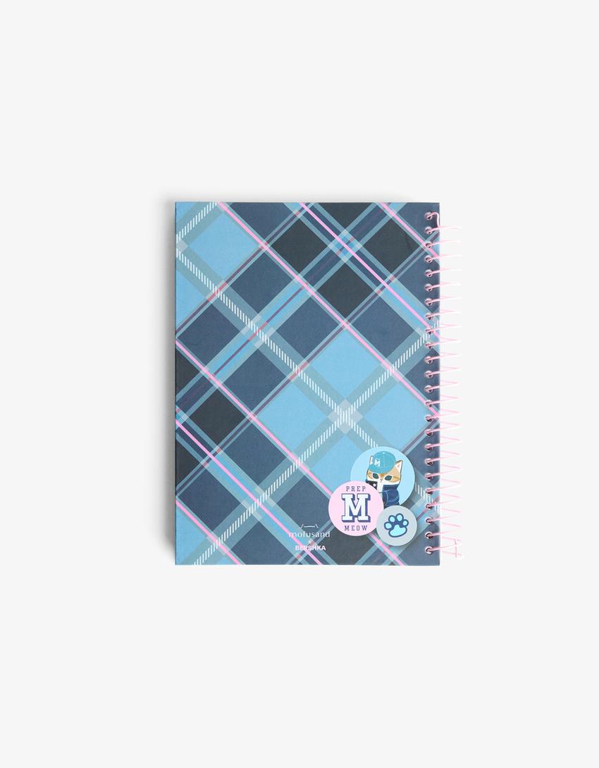 Mofusand notebook-Blue-2