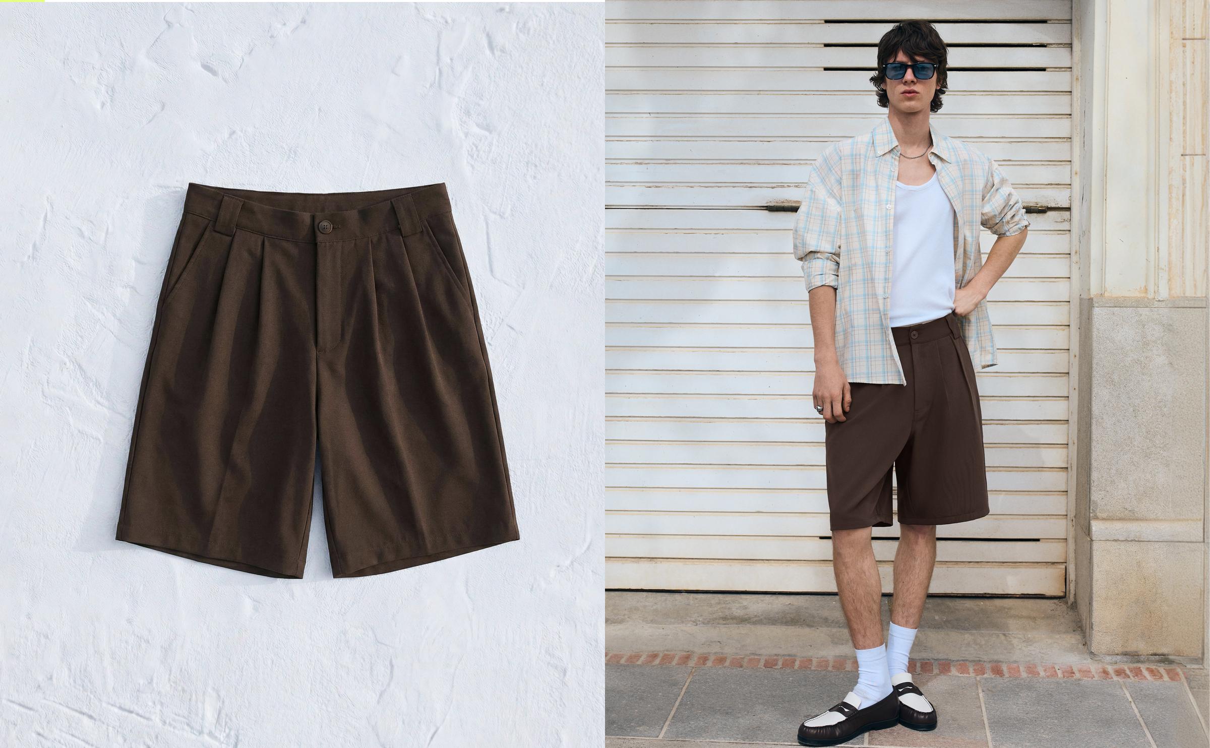 Boxy fit tailored bermuda - Görsel 57