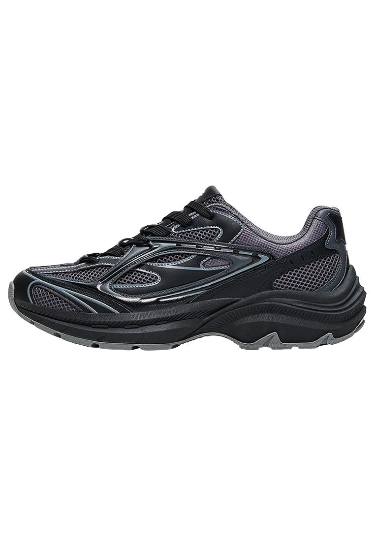 Chunky sole trainers — BLACK