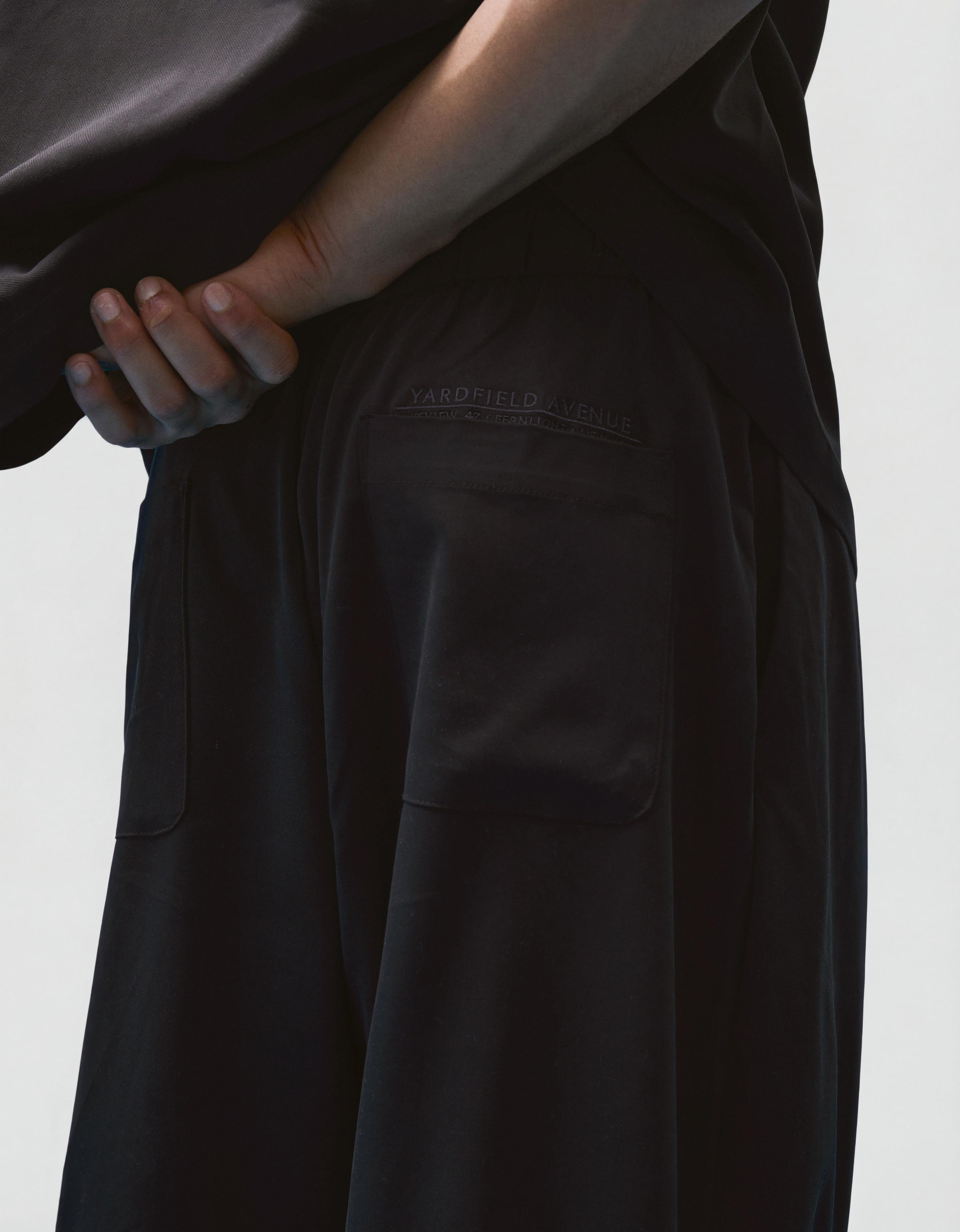 Kısa kollu boxy fit dökümlü gömlek - Görsel 55