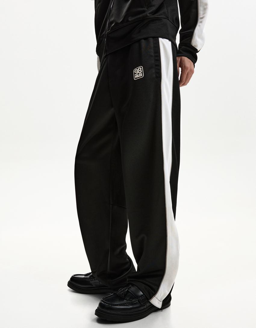 Set giacca e pantaloni tecnici-Nero-2