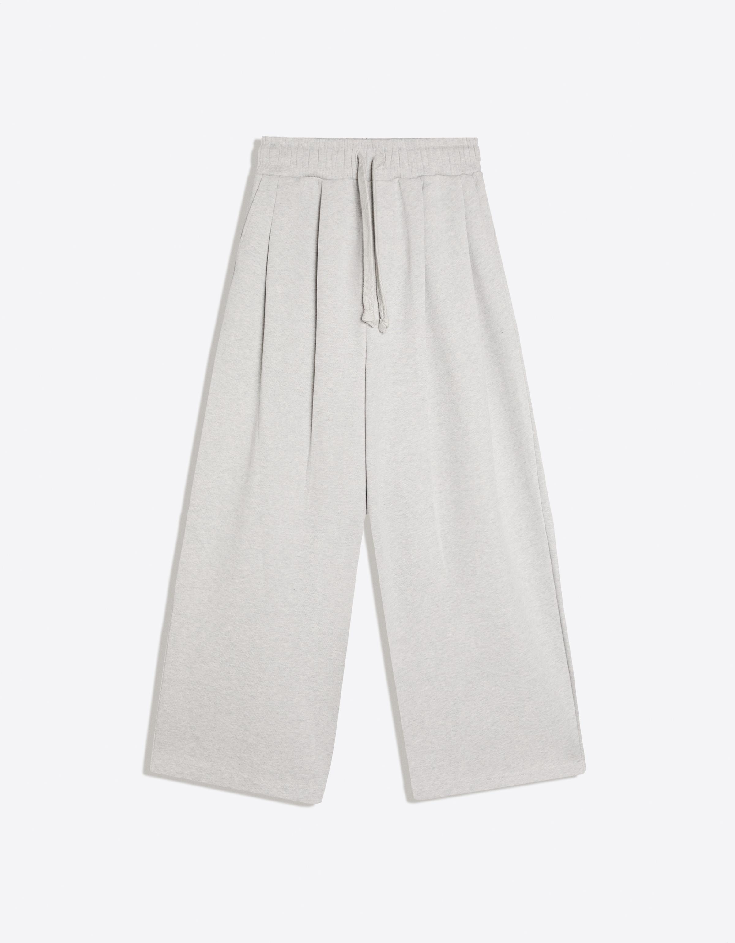 Super baggy pleated trousers — Grey