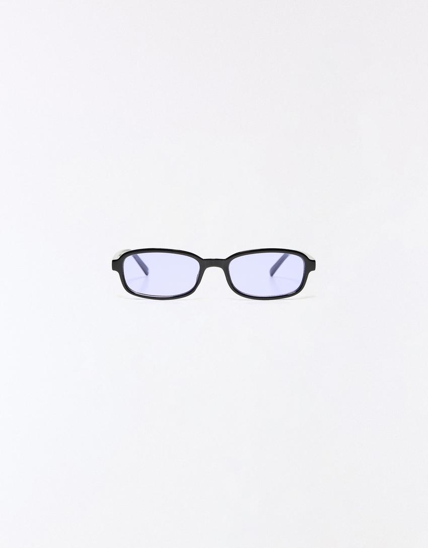 Colour lens sunglasses-Blue