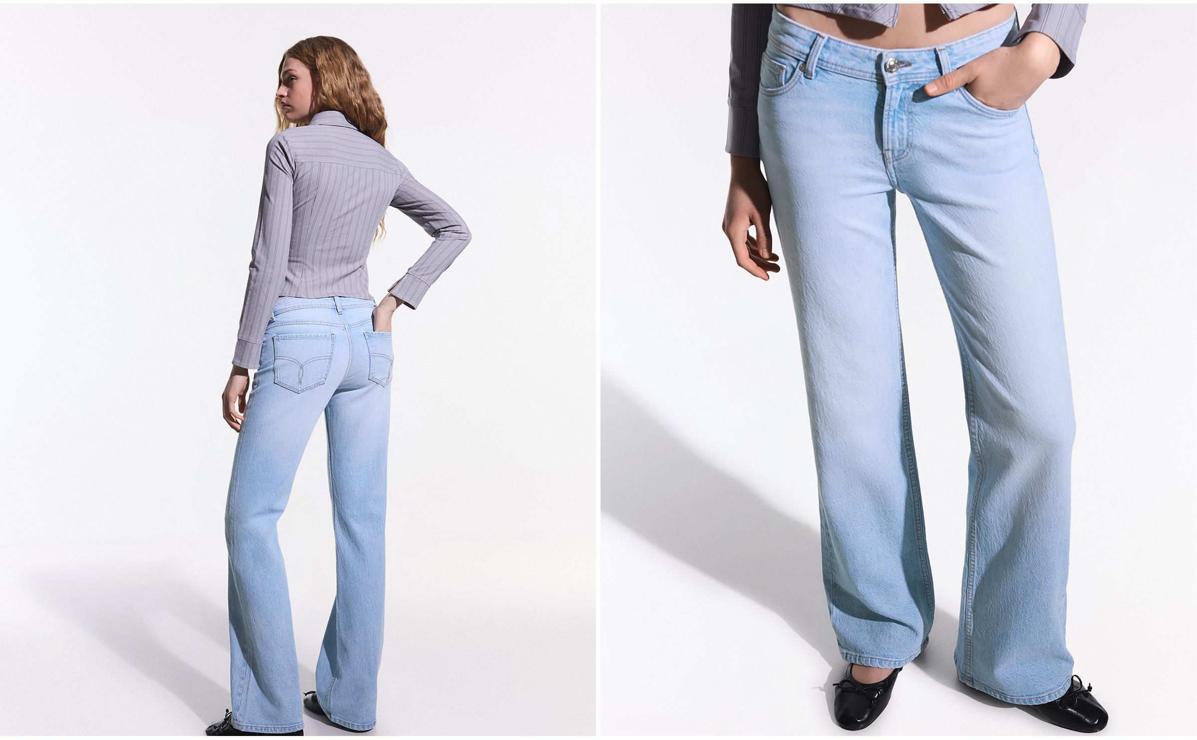 Düşük bel bootcut jean - Görsel 86