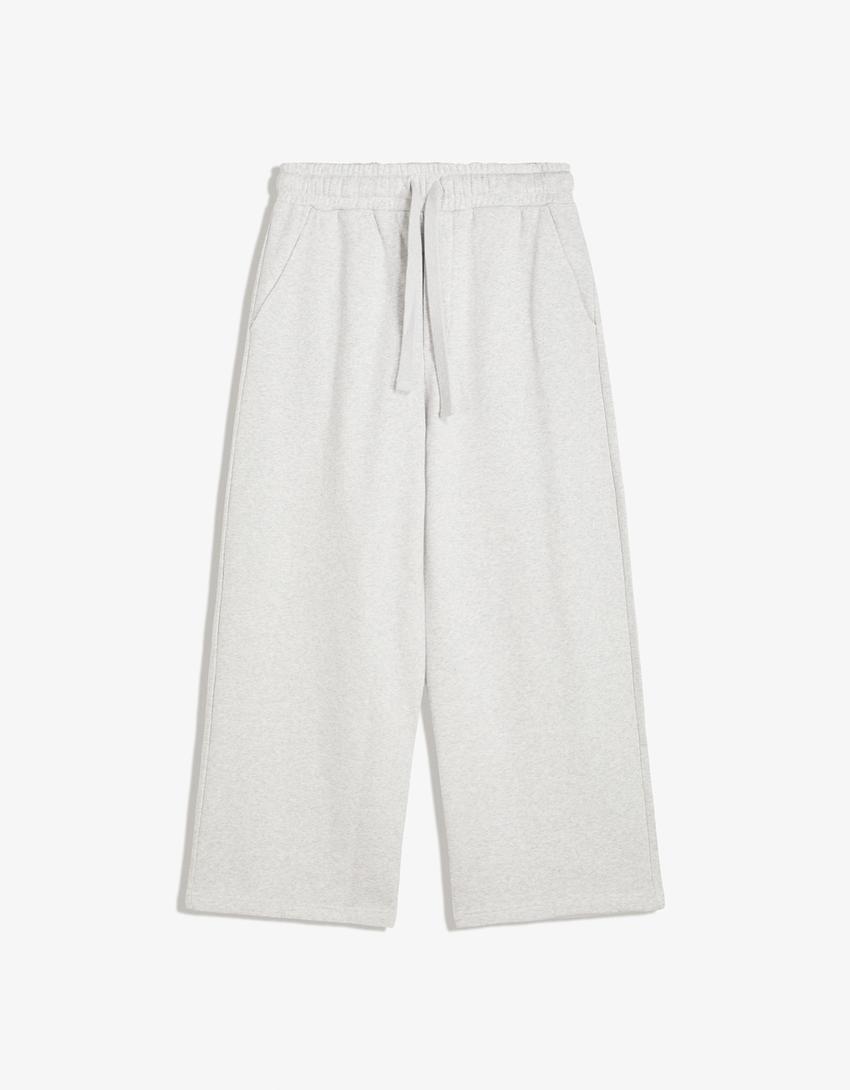 Super baggy -housut-Harmaa