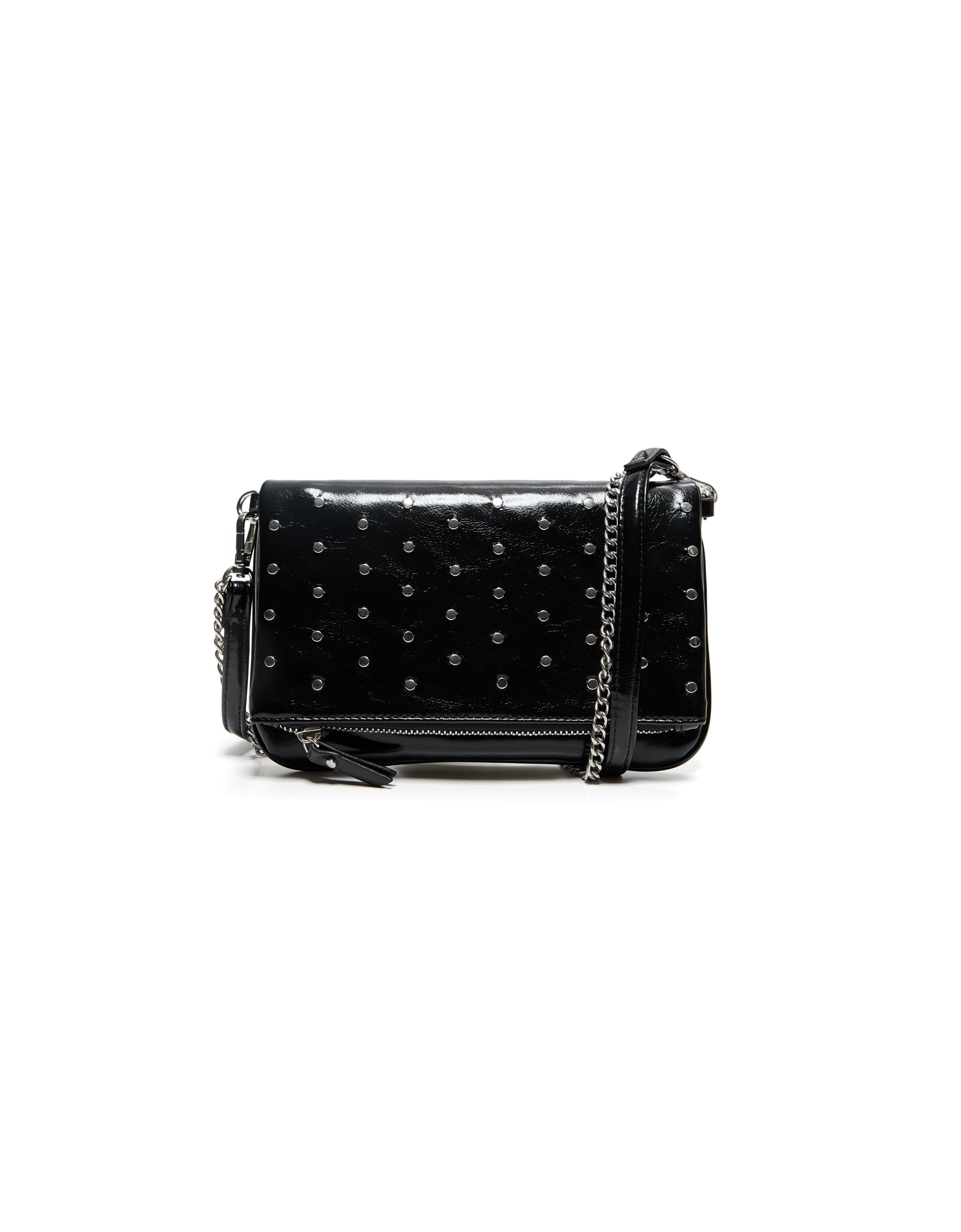 Studded envelope bag — Black