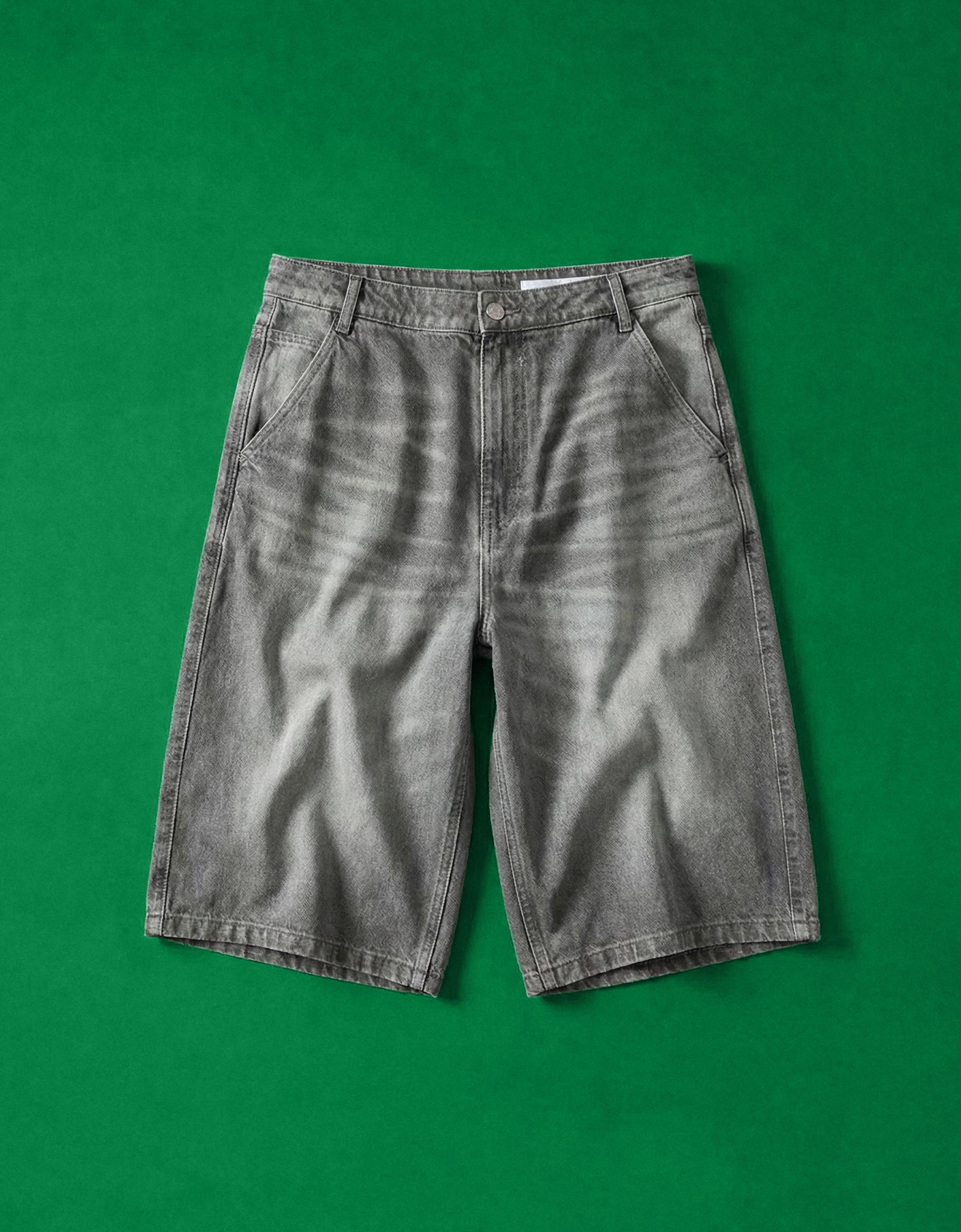 Skater denim bermuda - Görsel 71