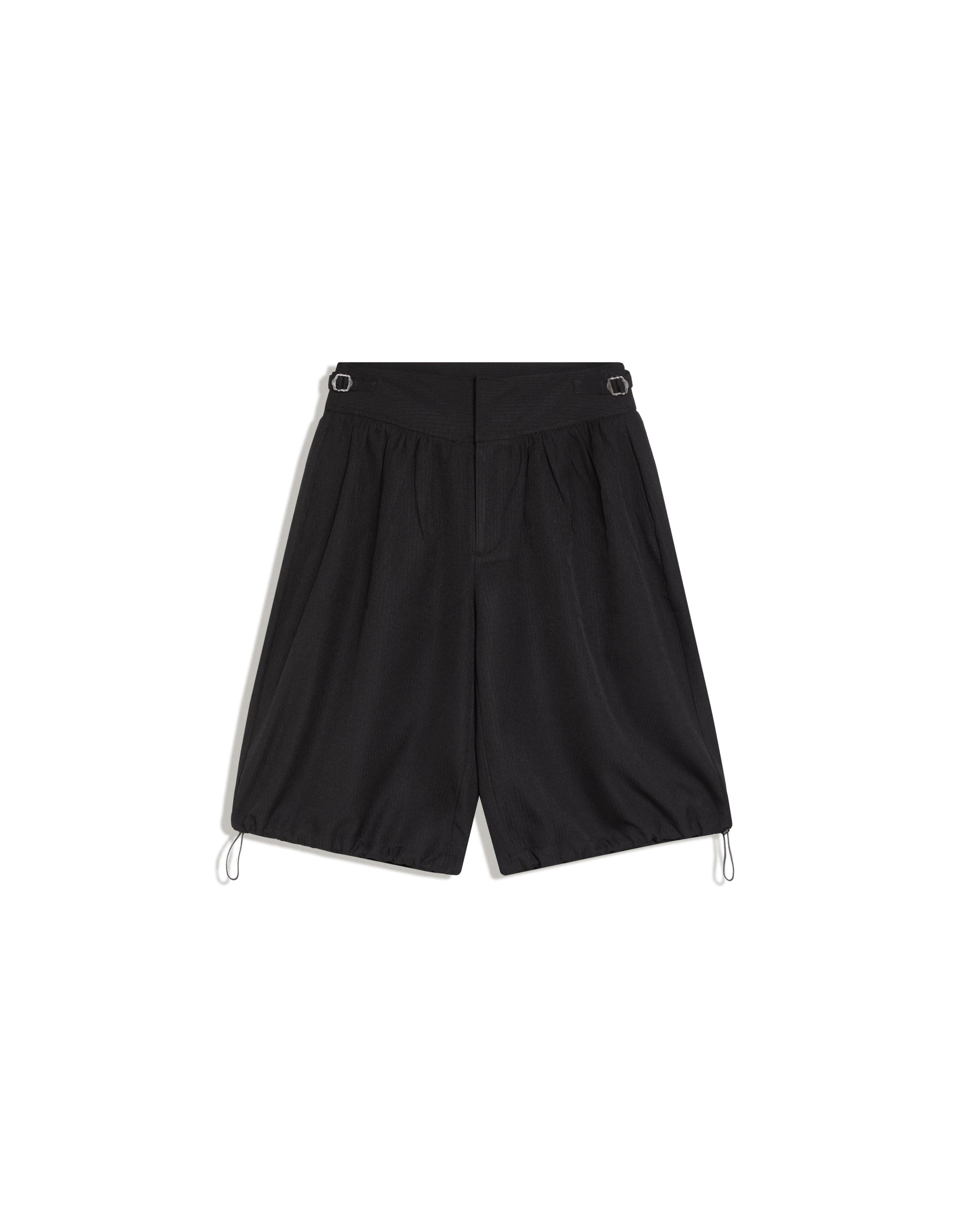 Bershka Tokalı paraşüt bermuda görsel 6