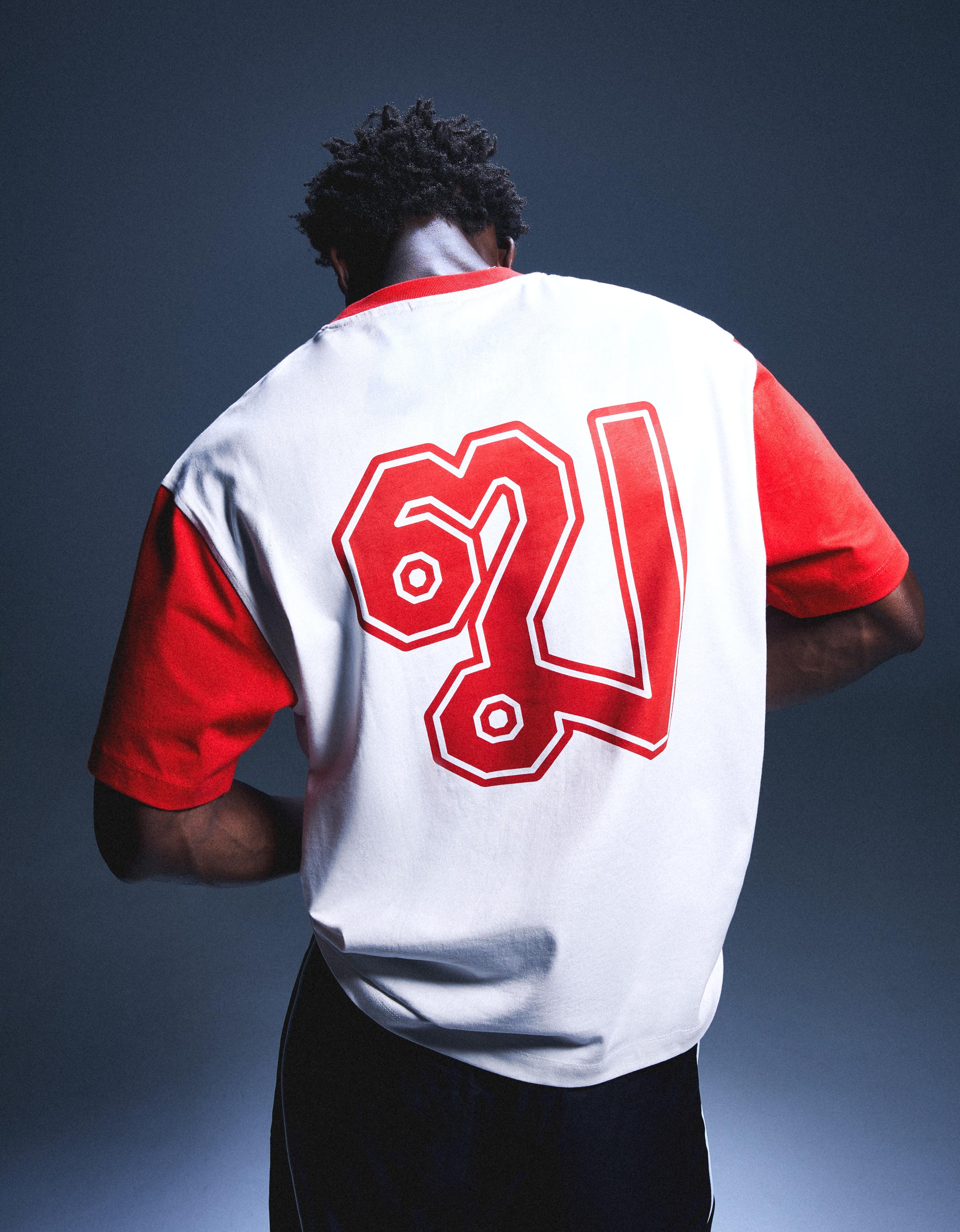 NTS X THAIBOY DIGITAL print short sleeve T-shirt — White